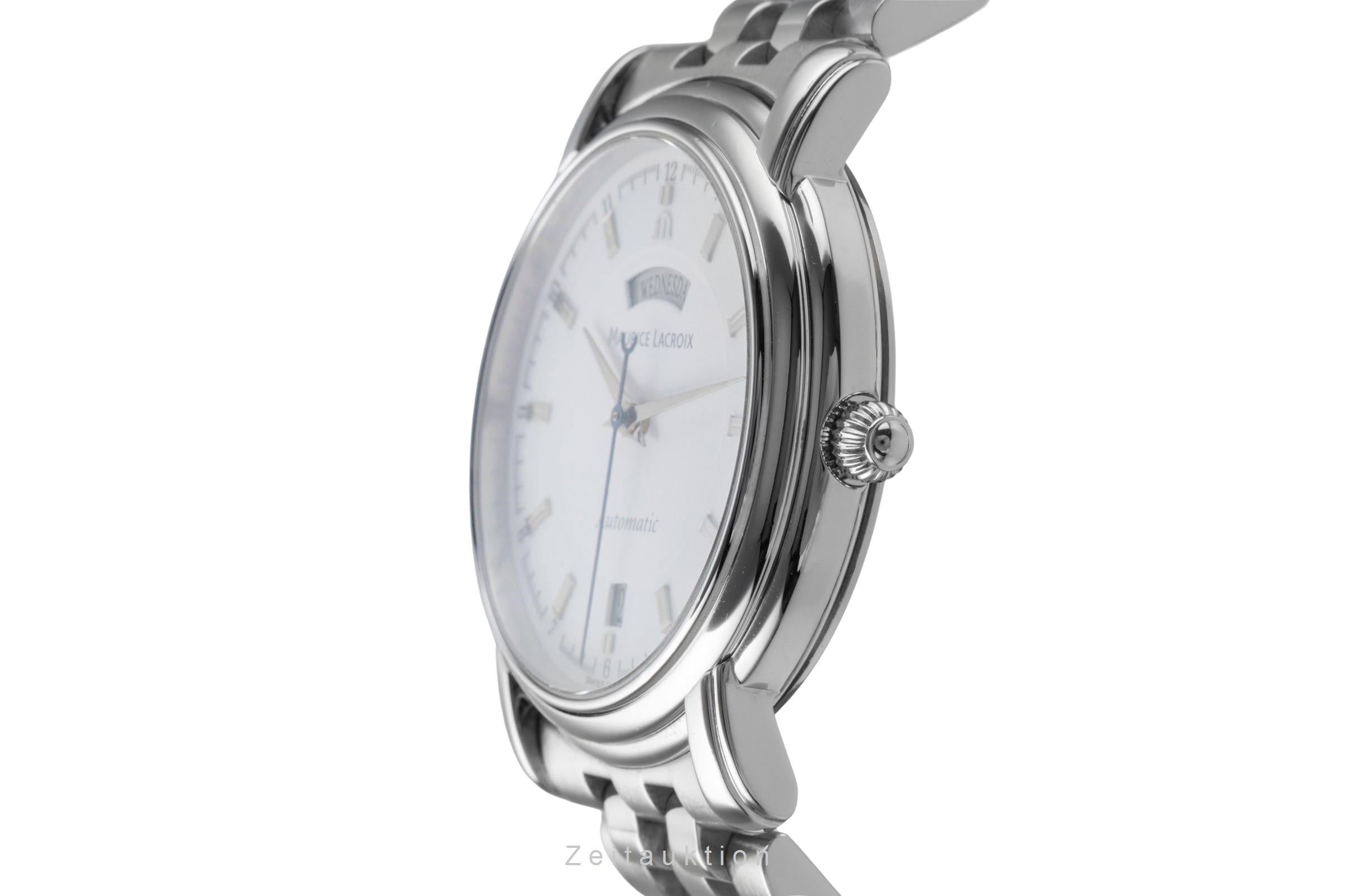 Maurice Lacroix Pontos acier automatique montre pour hommes PT6027  [2506152]