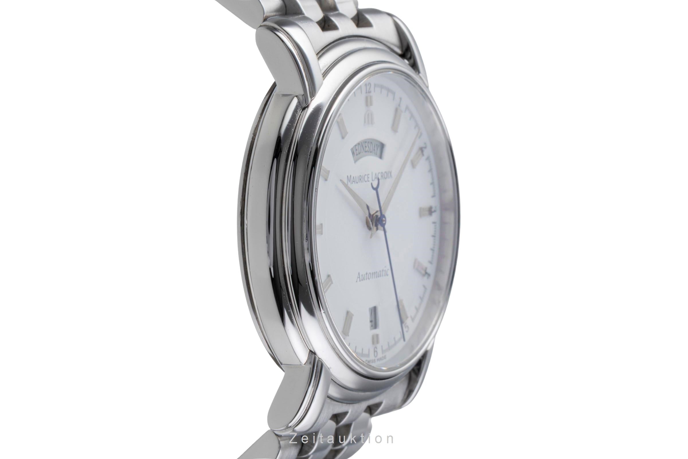 Maurice Lacroix Pontos acier automatique montre pour hommes PT6027  [2506152]