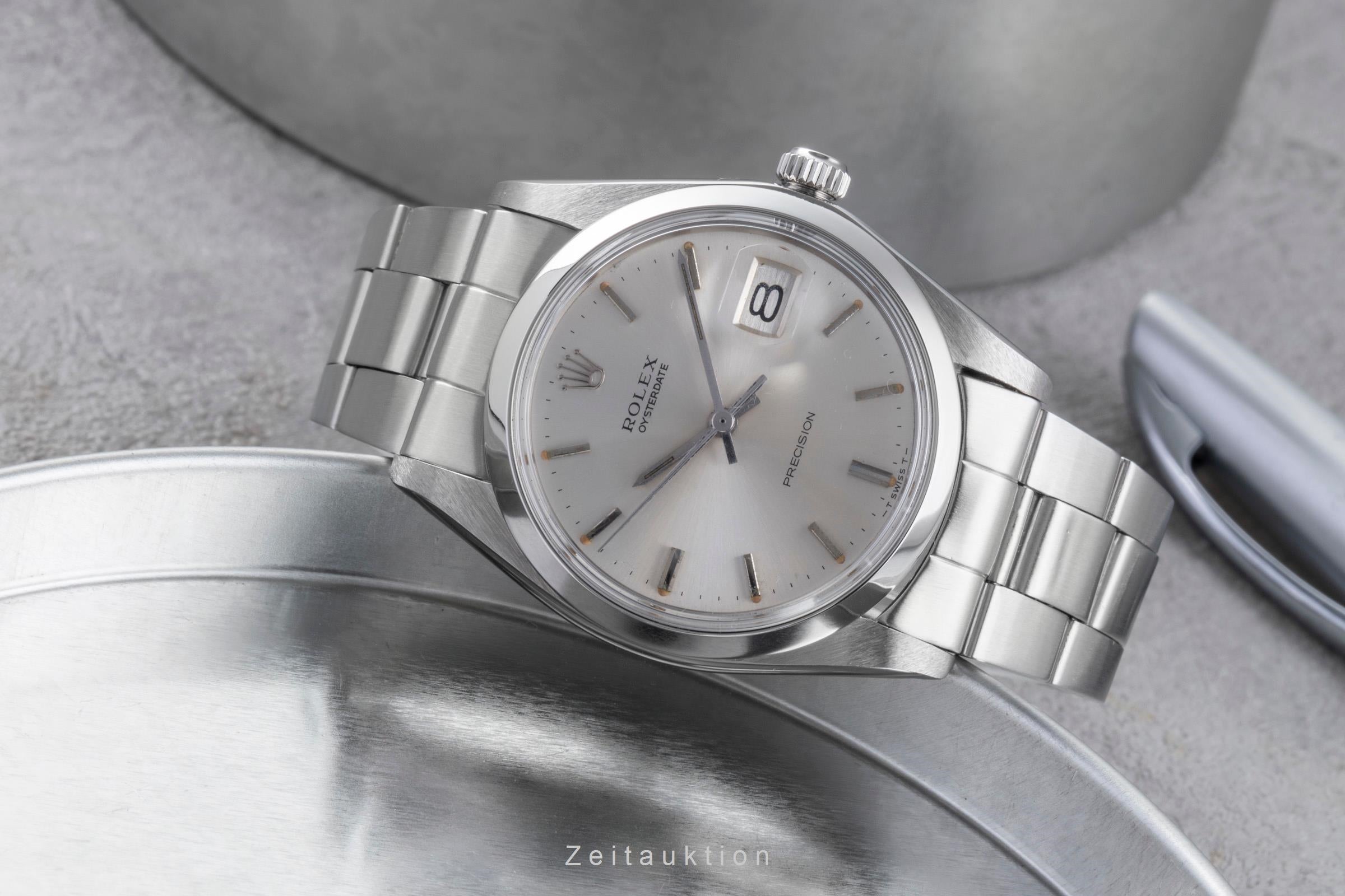 Rolex Oysterdate acero cuerda manual reloj para caballeros 6694  [2506153]
