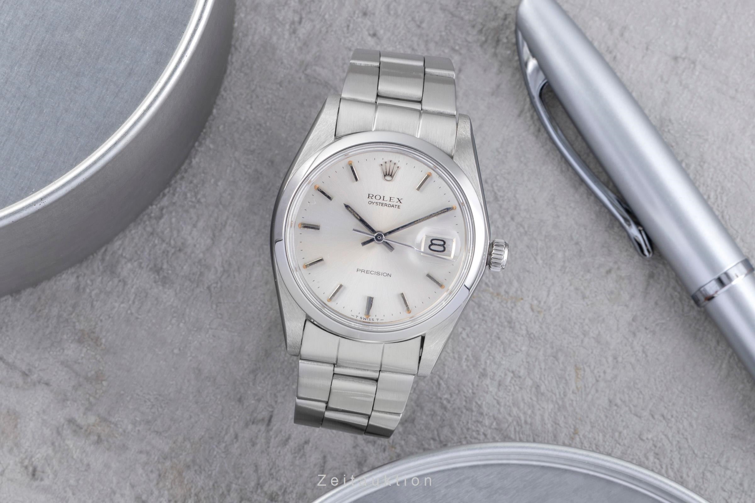 Rolex Oysterdate acero cuerda manual reloj para caballeros 6694  [2506153]