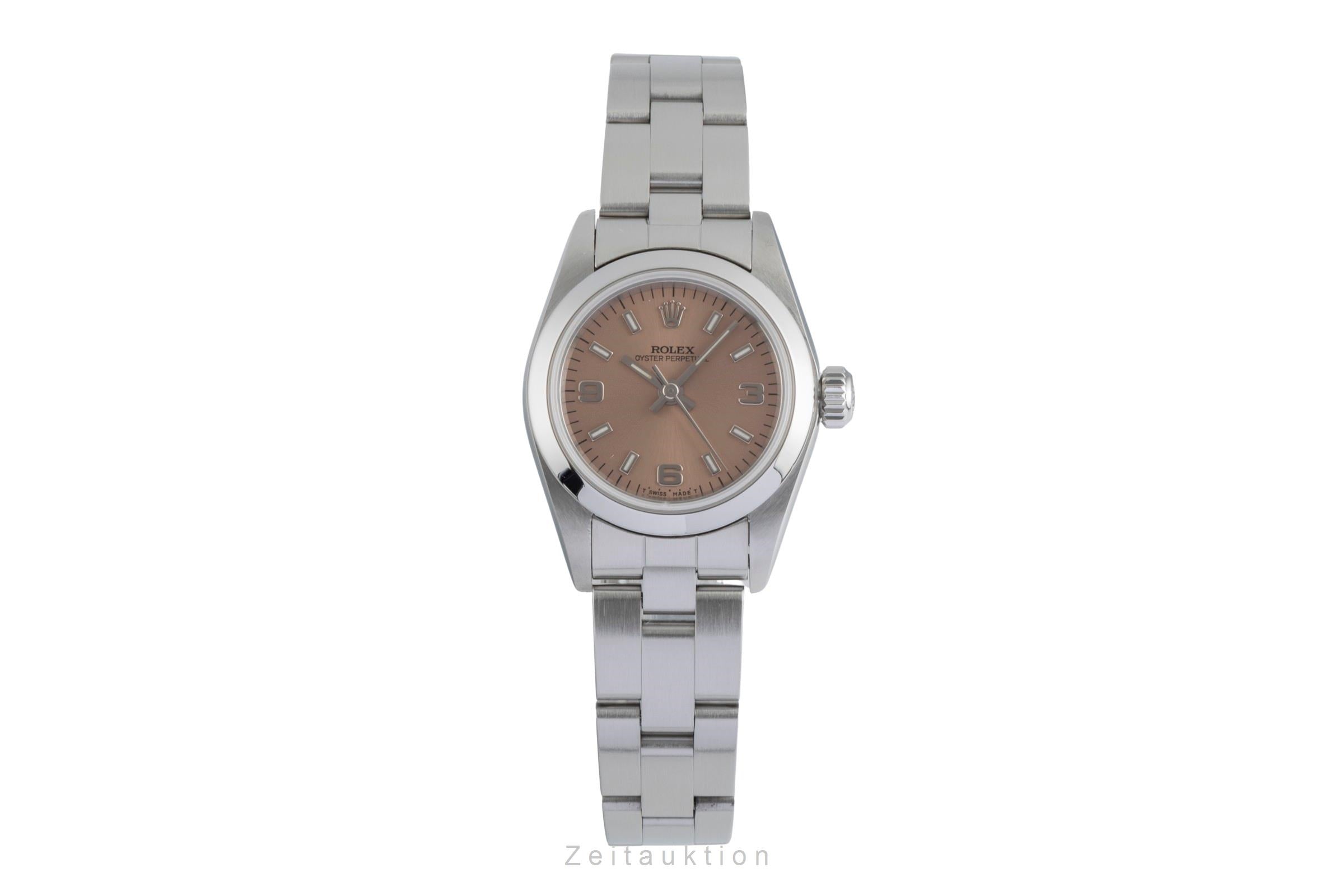 Rolex Oyster Perpetual steel automatic women's watch 67180  [2506154]