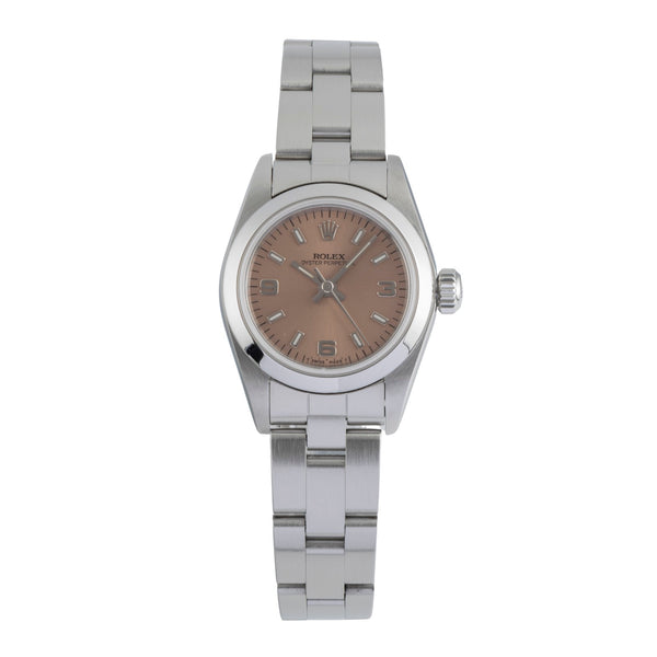 Rolex Oyster Perpetual steel automatic women's watch 67180  [2506154]