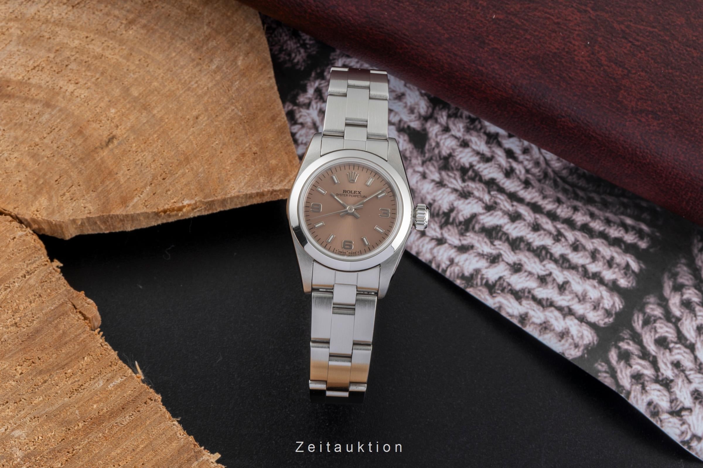 Rolex Oyster Perpetual steel automatic women's watch 67180  [2506154]