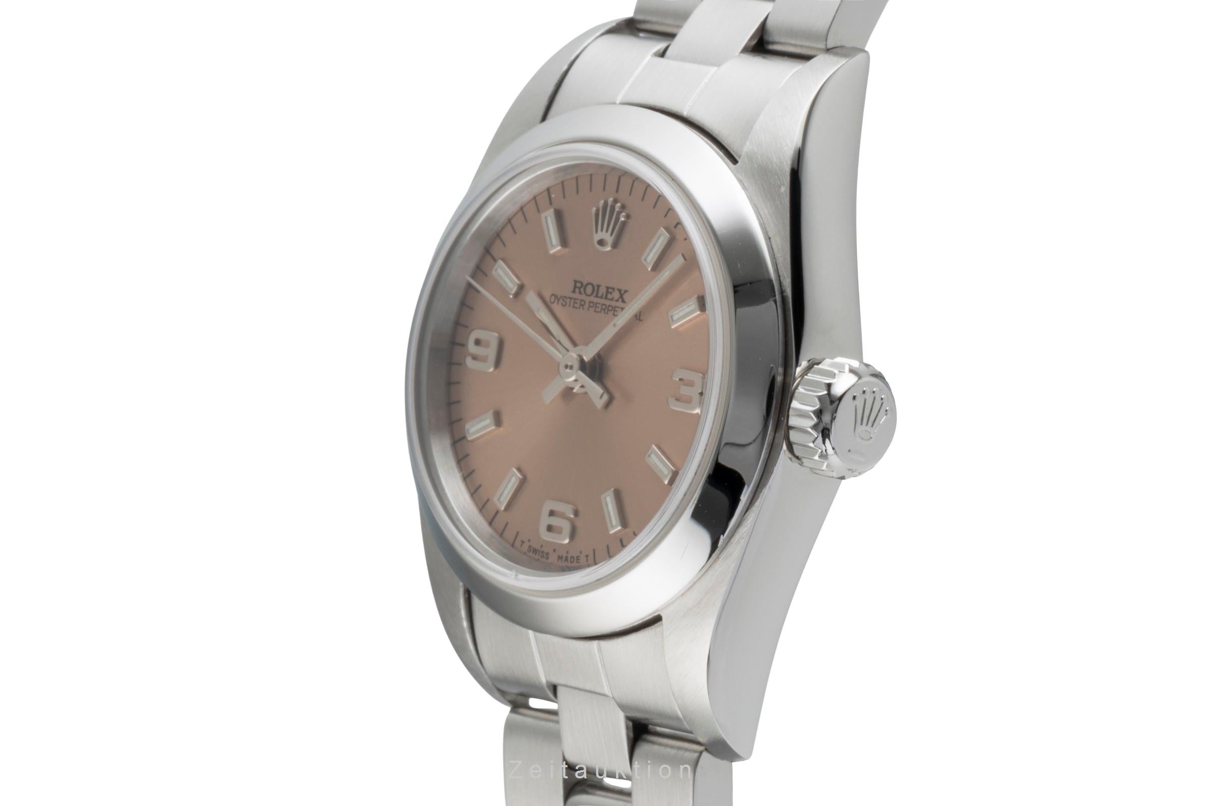 Rolex Oyster Perpetual steel automatic women's watch 67180  [2506154]