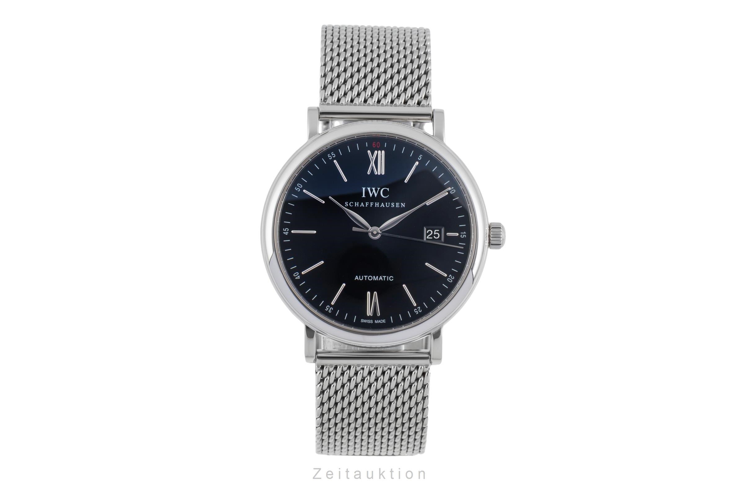 IWC Portofino acier automatique montre pour hommes IW356502 LP: 6300EUR  [2506155]