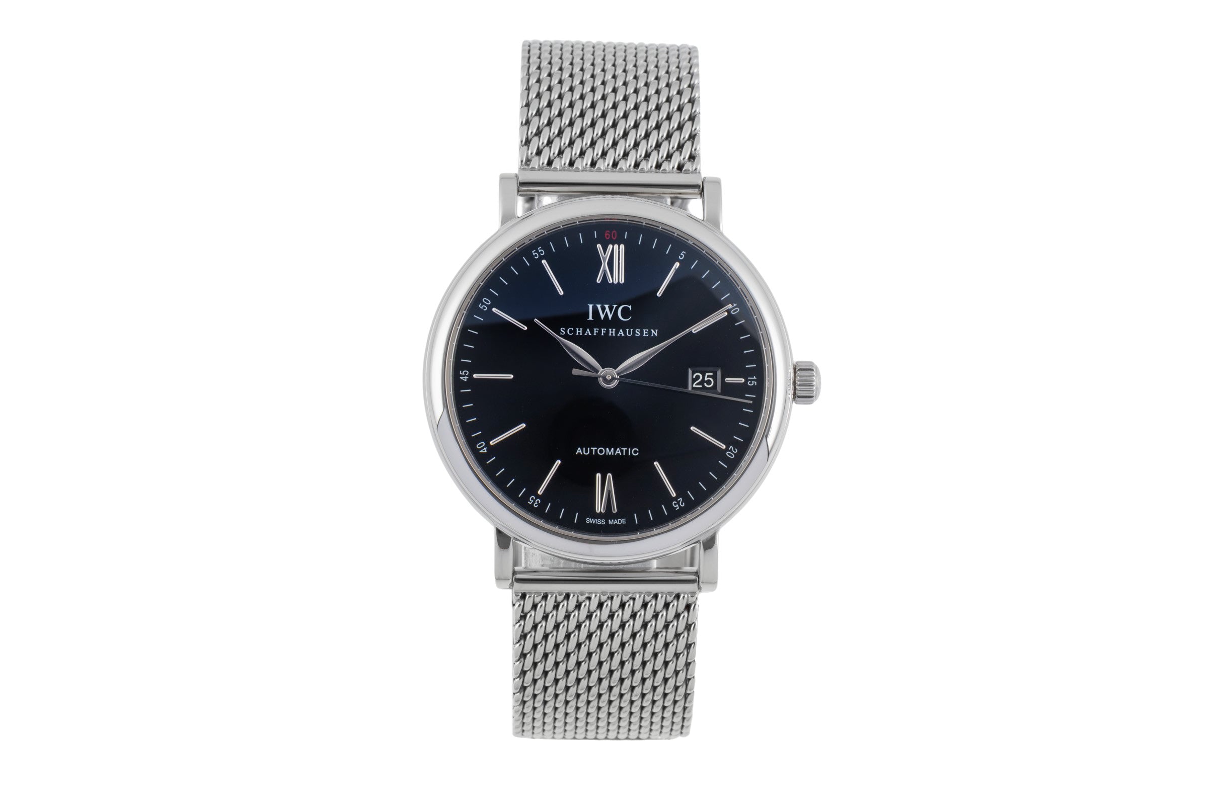 IWC Portofino acier automatique montre pour hommes IW356502 LP: 6300EUR  [2506155]
