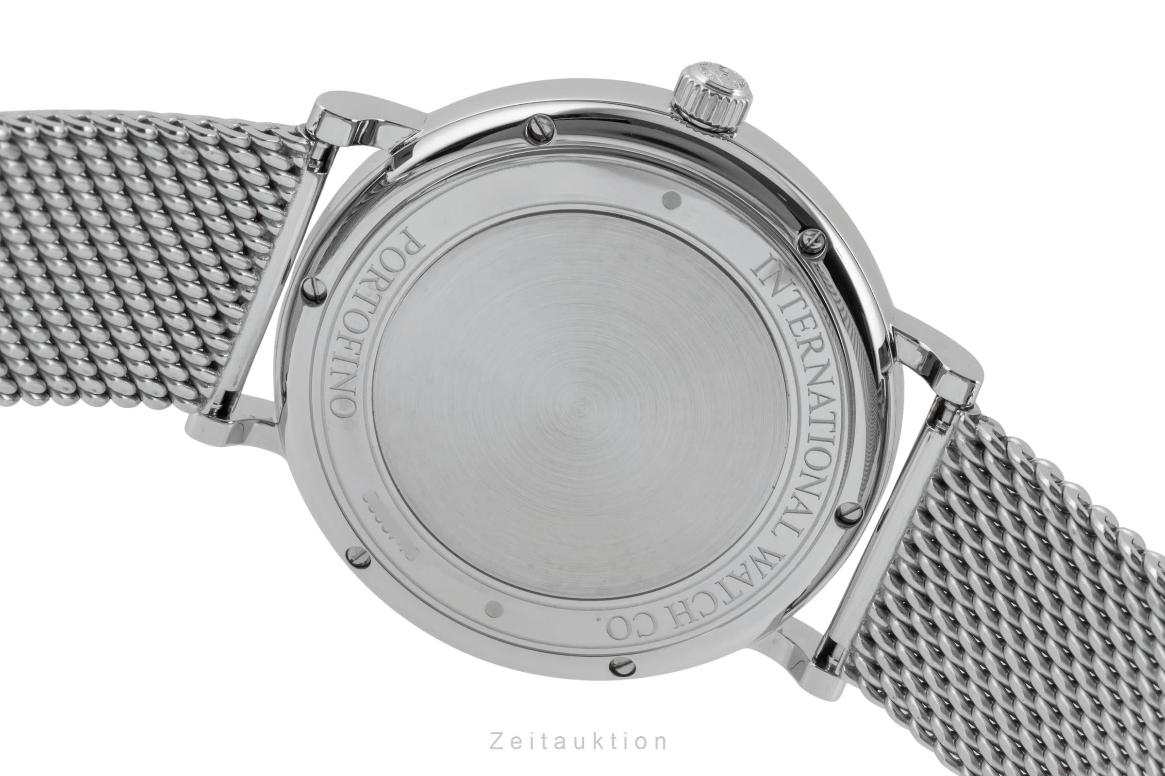 IWC Portofino acier automatique montre pour hommes IW356502 LP: 6300EUR  [2506155]