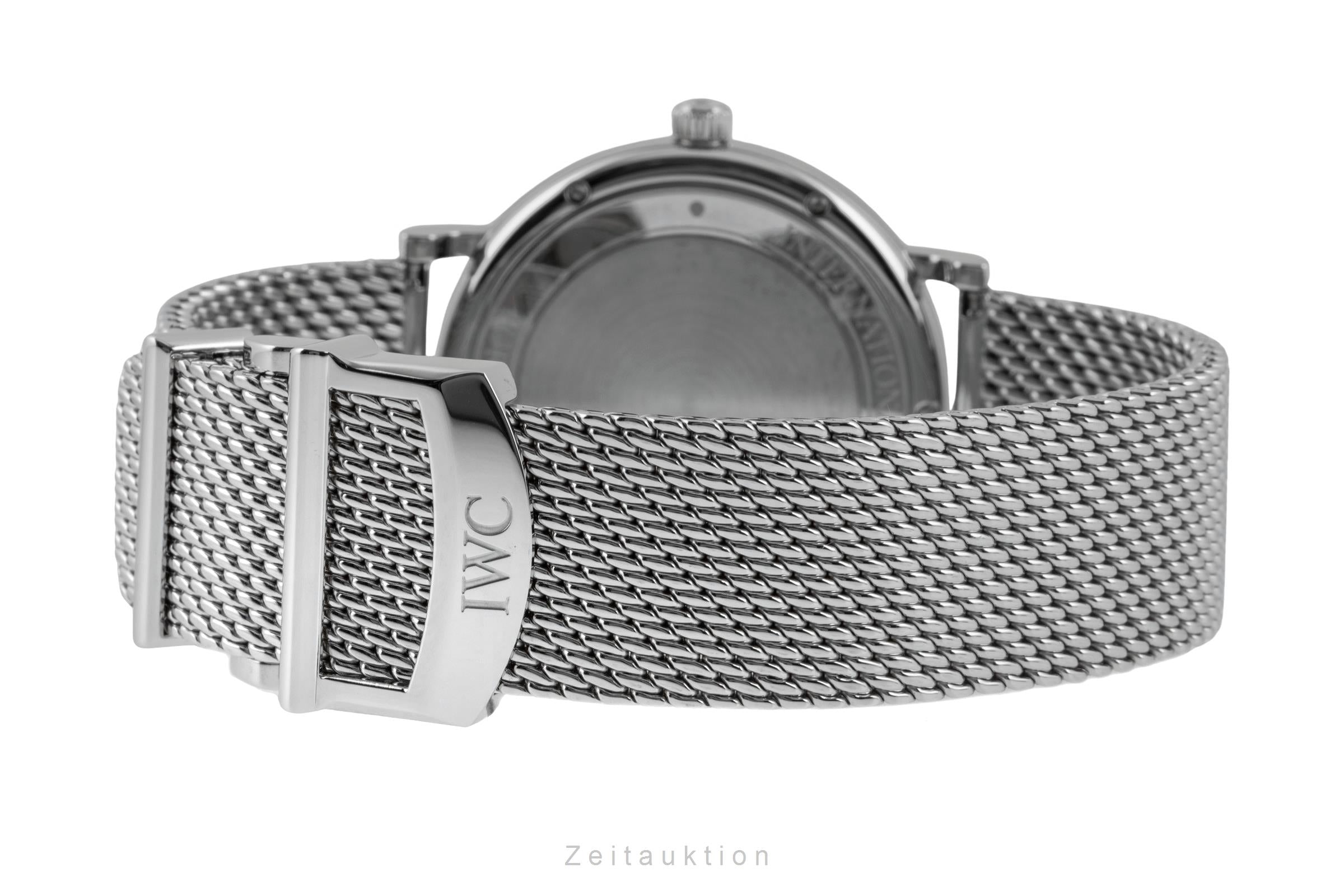 IWC Portofino acier automatique montre pour hommes IW356502 LP: 6300EUR  [2506155]