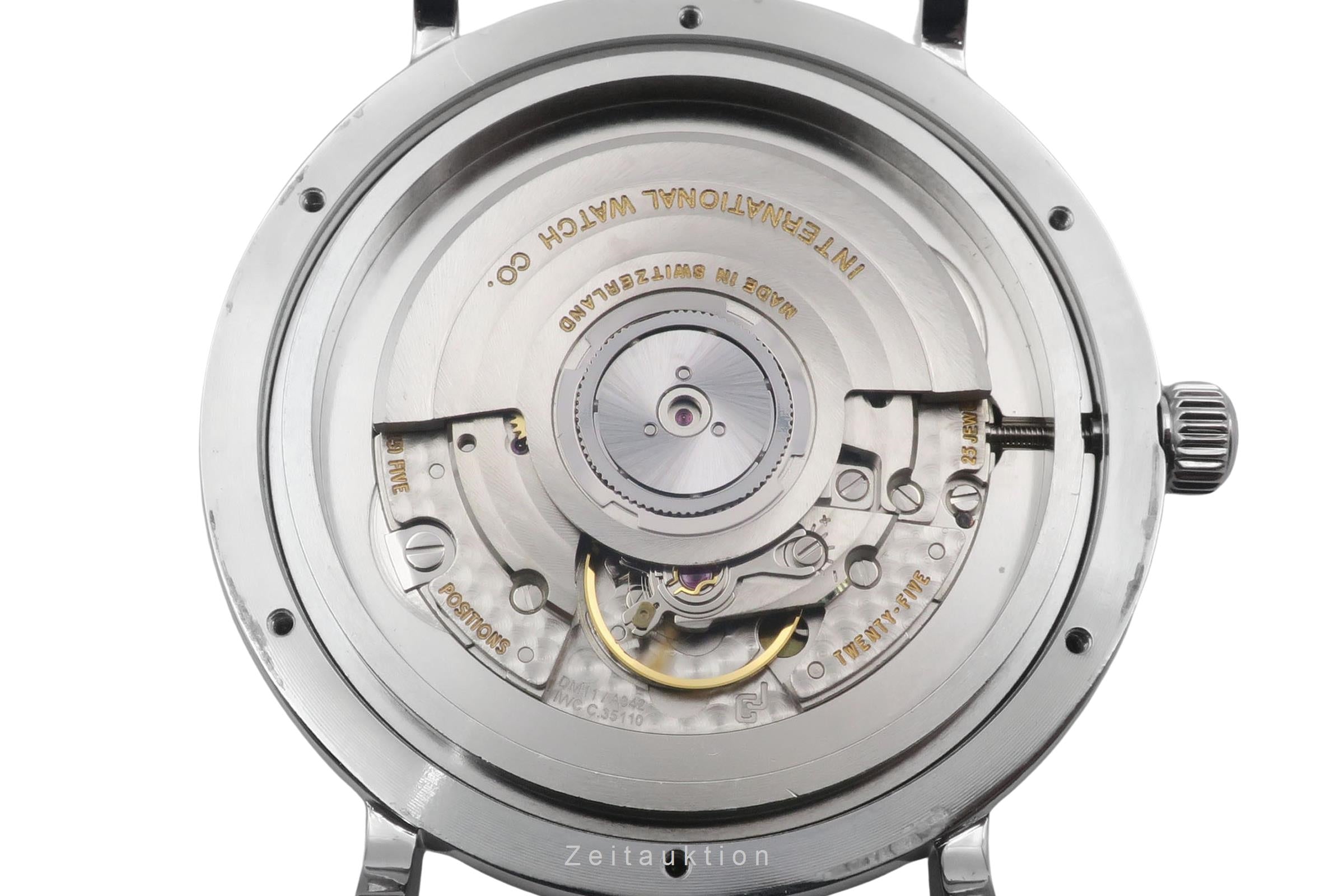 IWC Portofino acier automatique montre pour hommes IW356502 LP: 6300EUR  [2506155]