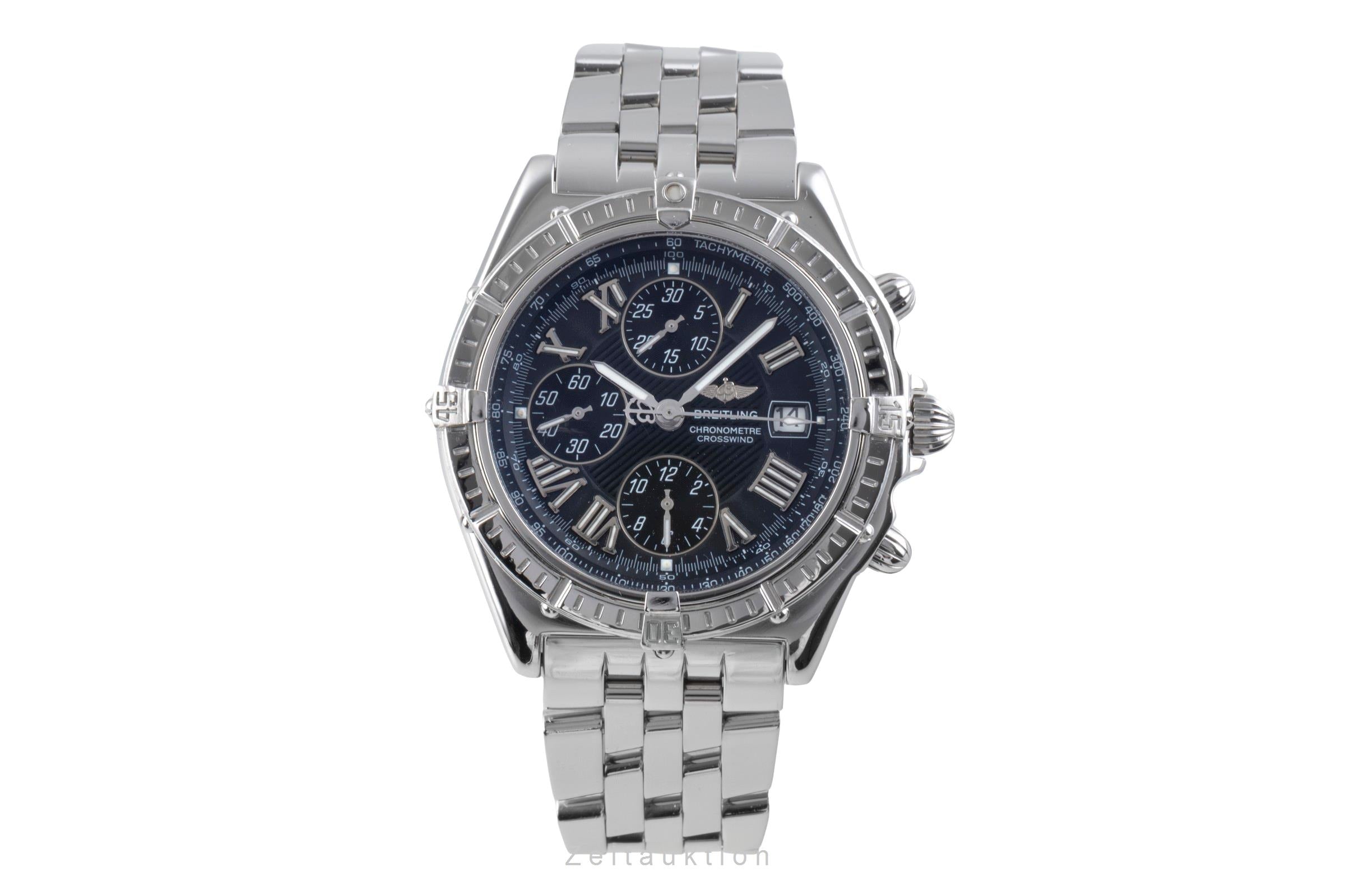 Breitling Crosswind chronographe acier automatique montre pour hommes A13355-105  [2506157]