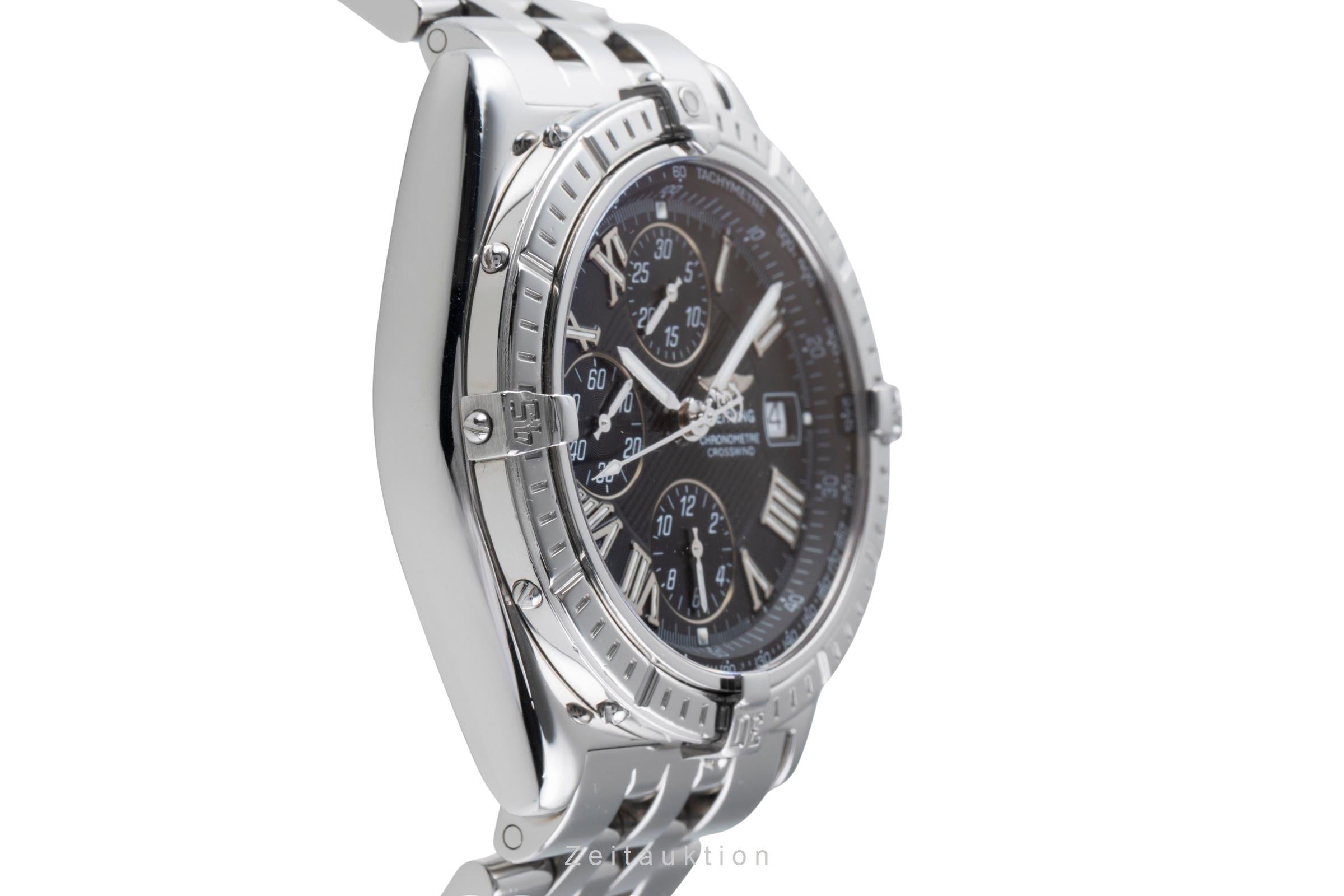 Breitling Crosswind chronographe acier automatique montre pour hommes A13355-105  [2506157]