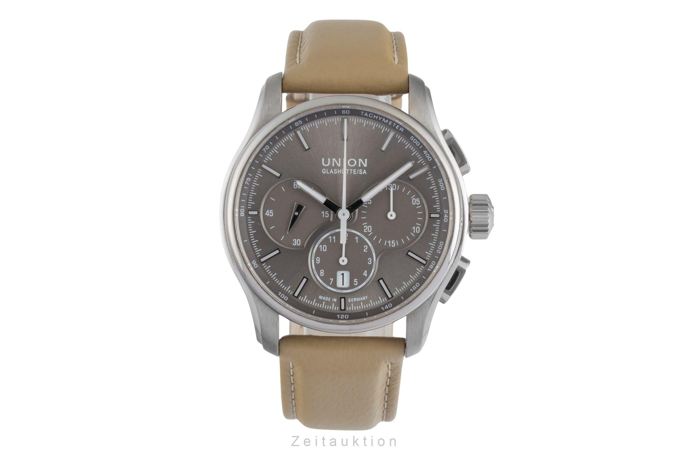 Union Glashütte Belisar chronograph titanium automatic men's watch D002.427.46.081.00  [2506158]
