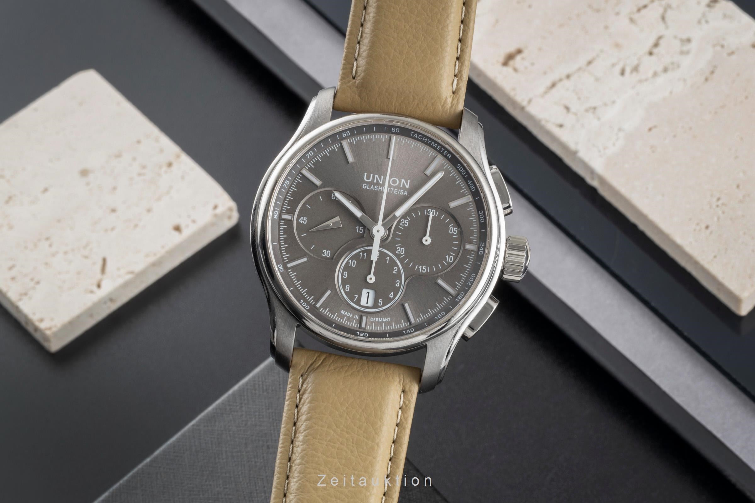 Union Glashütte Belisar chronographe titane  automatique montre pour hommes D002.427.46.081.00  [2506158]