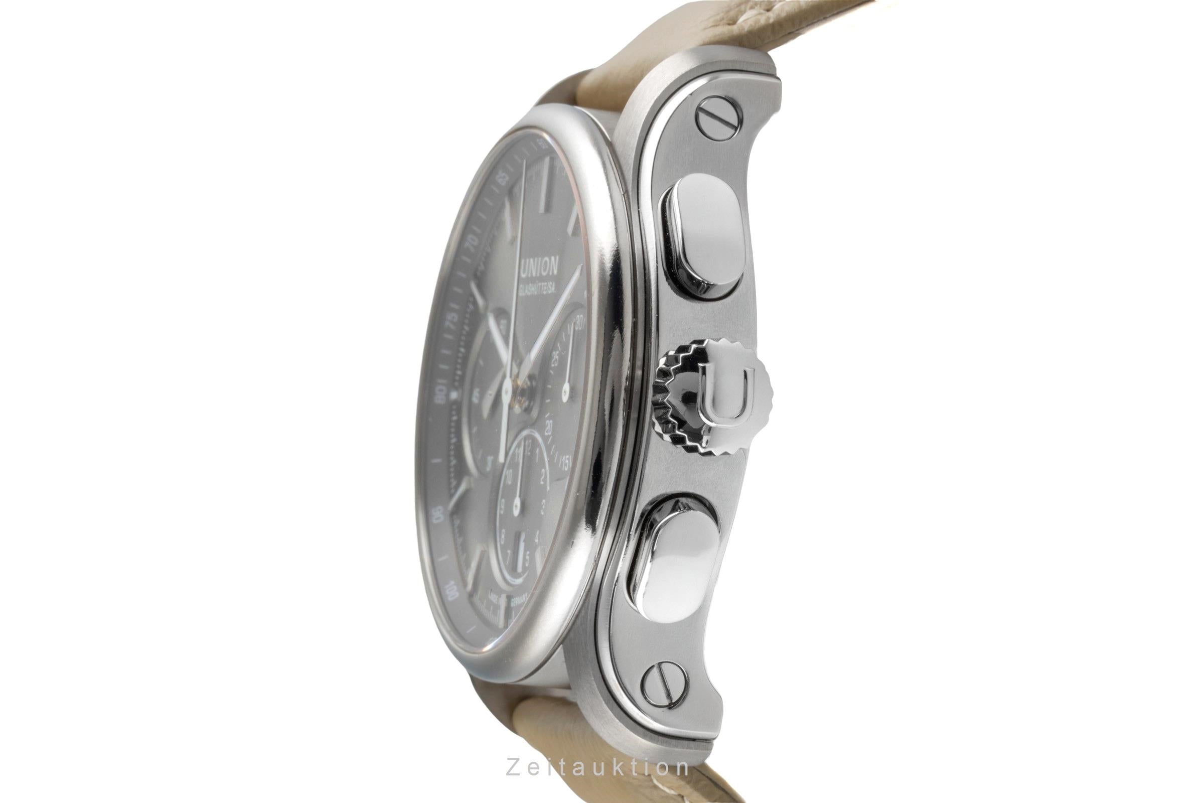 Union Glashütte Belisar chronograph titanium automatic men's watch D002.427.46.081.00  [2506158]