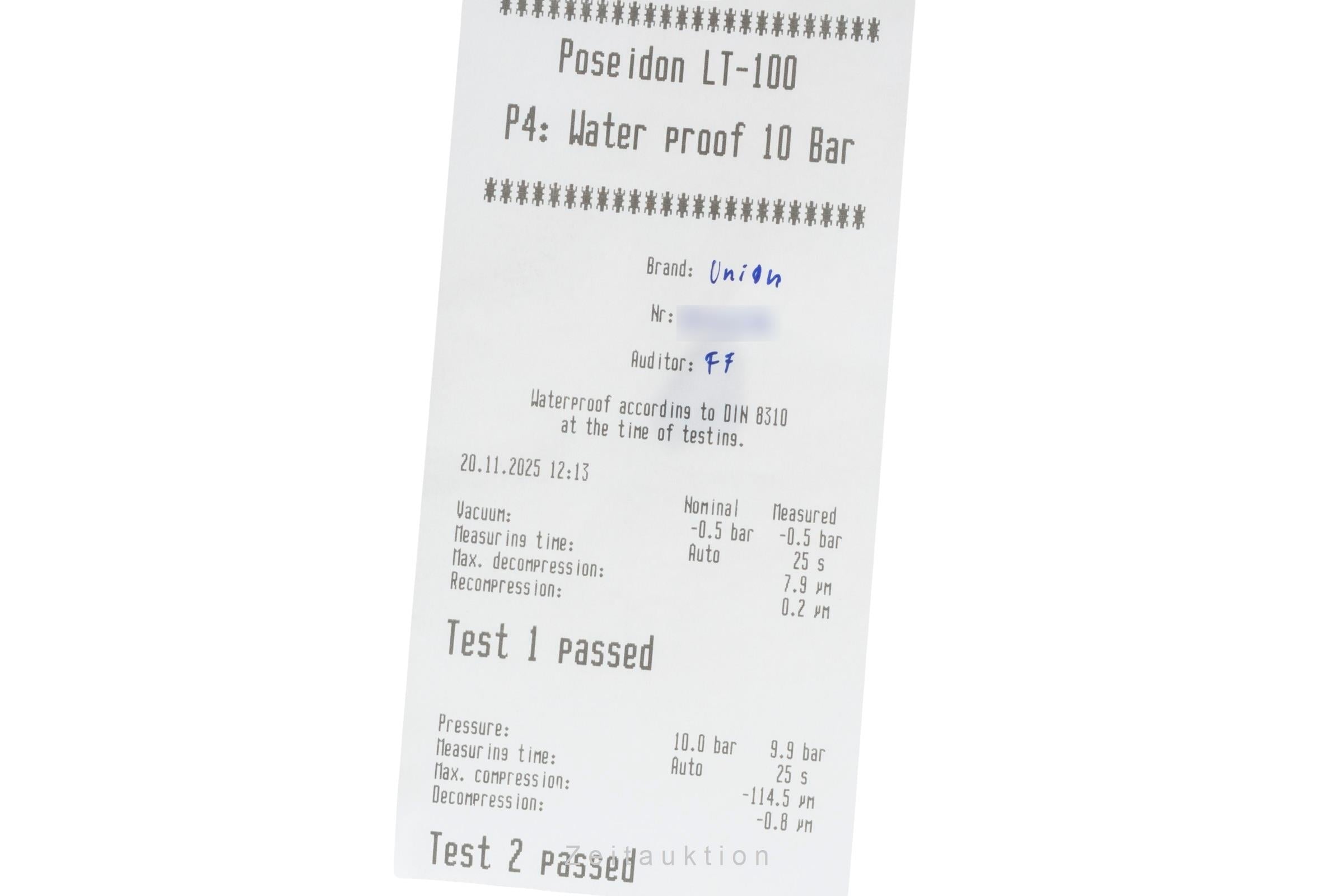 Union Glashütte Belisar chronograph titanium automatic men's watch D002.427.46.081.00  [2506158]