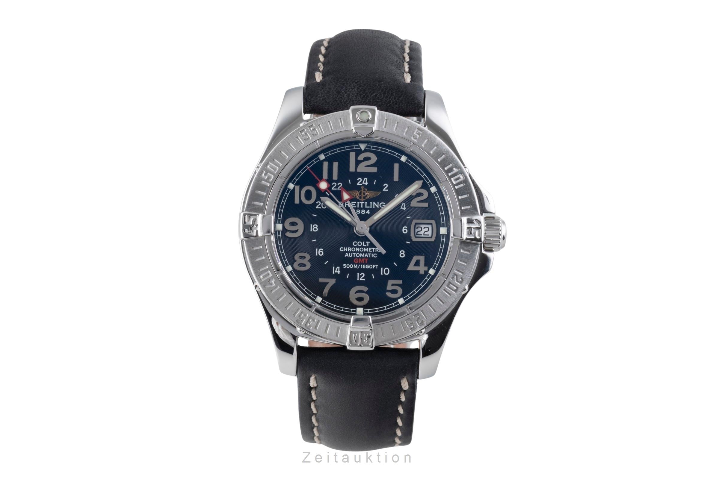 Breitling Colt GMT acero automático reloj para caballeros A32350  [2506159]