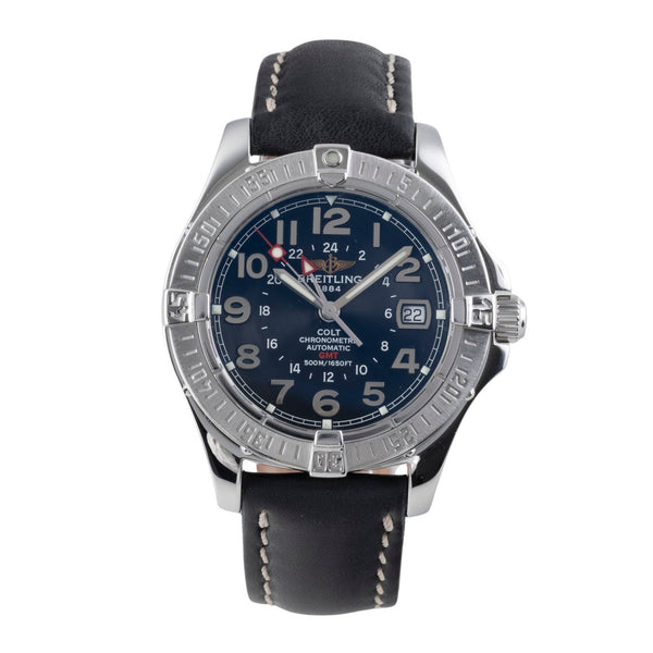 Breitling Colt GMT acero automático reloj para caballeros A32350  [2506159]