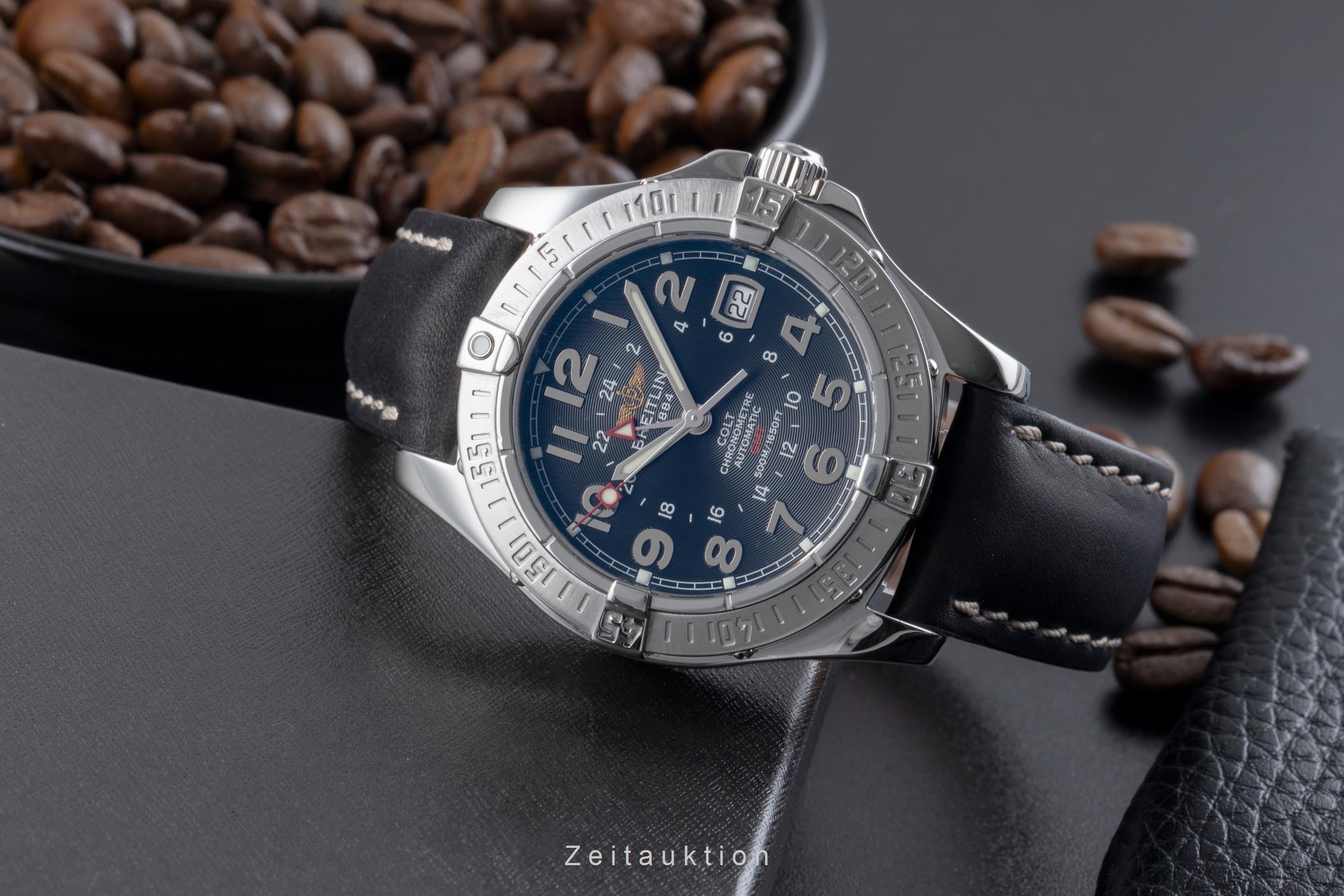 Breitling Colt GMT acero automático reloj para caballeros A32350  [2506159]