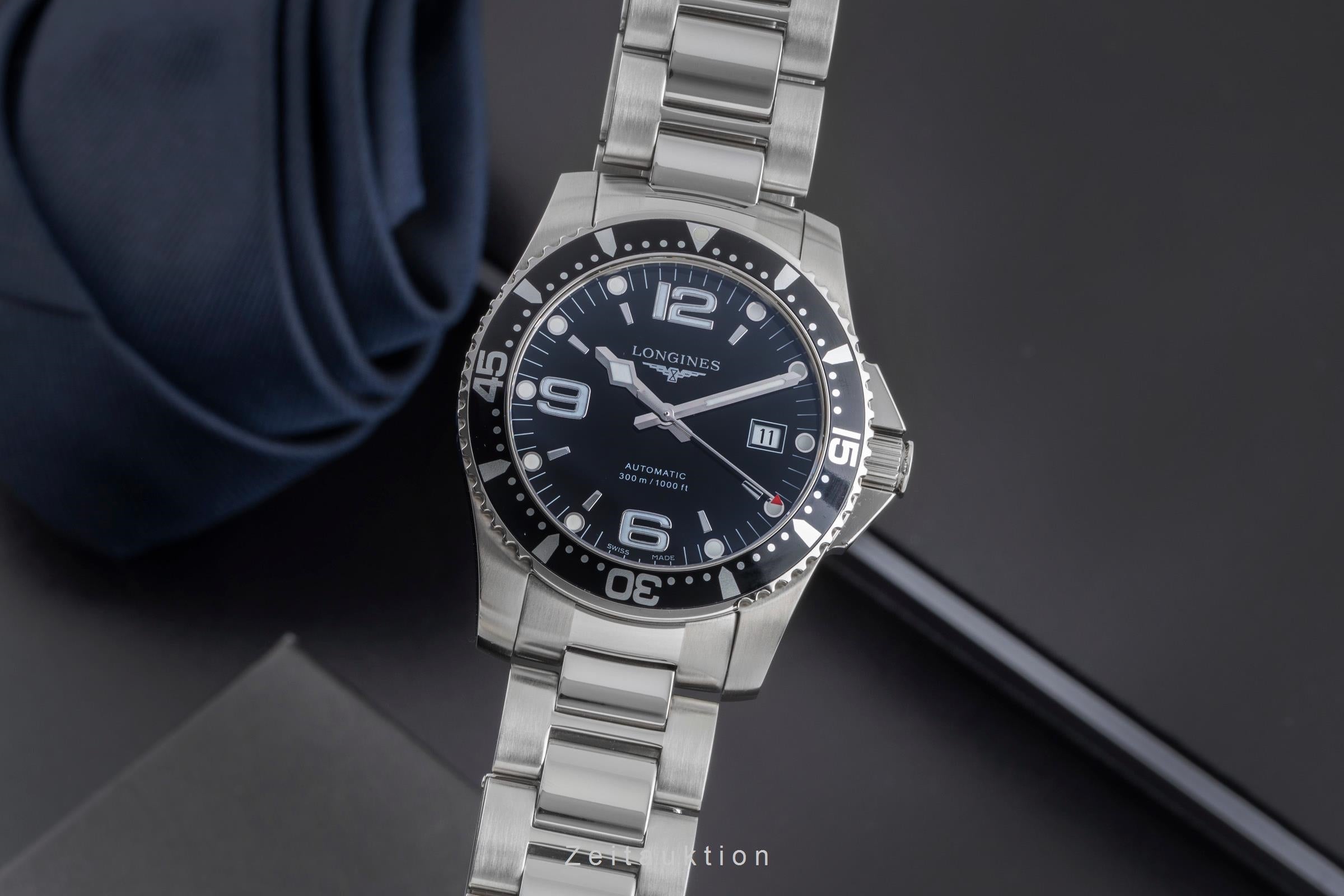 Longines Hydro Conquest acciaio automatismo orologio da uomo L3.642.4.56.6  [2506160]