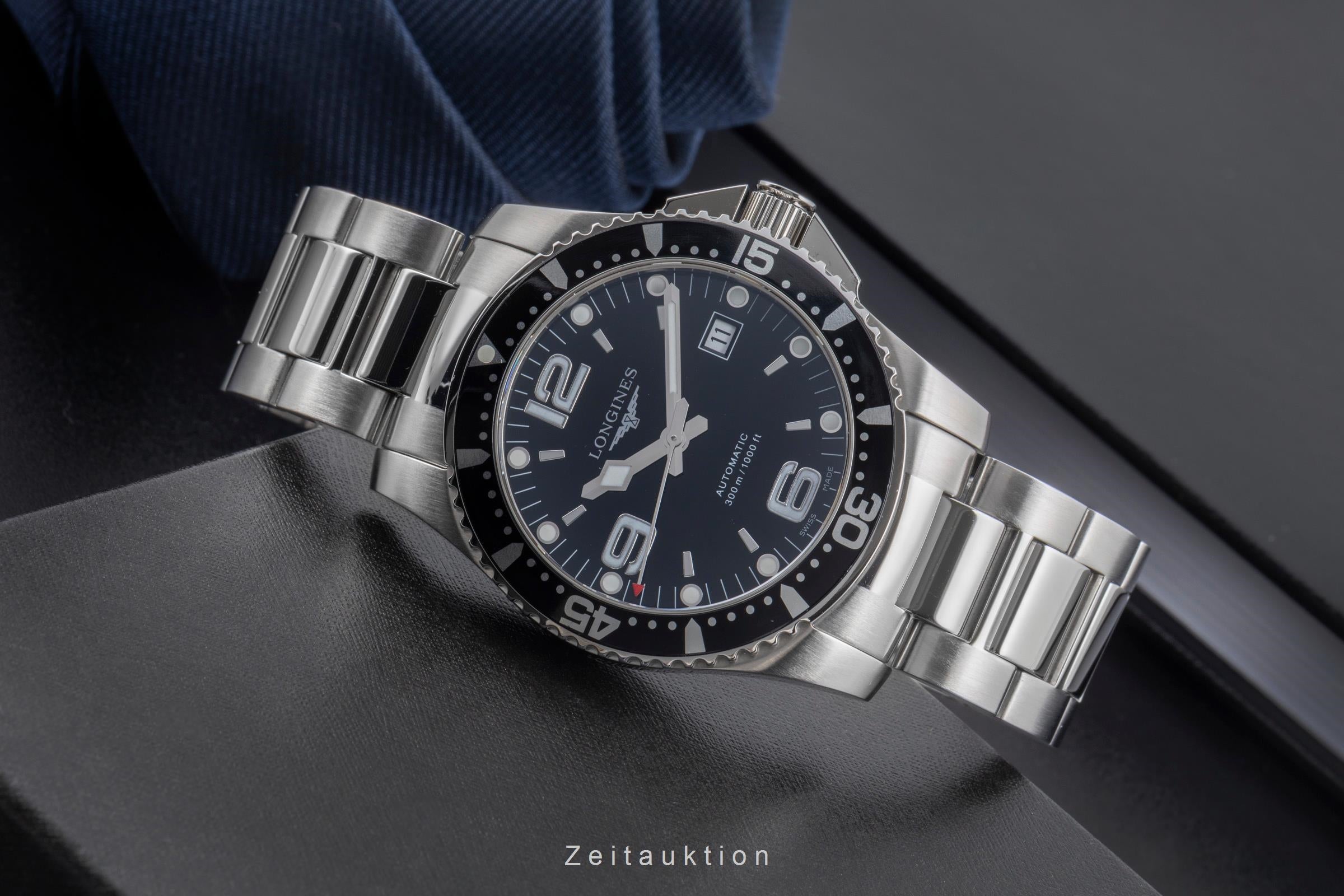 Longines Hydro Conquest acciaio automatismo orologio da uomo L3.642.4.56.6  [2506160]