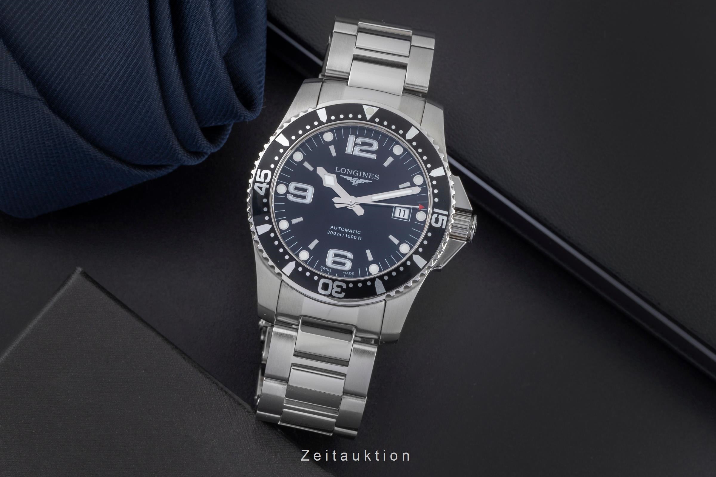 Longines Hydro Conquest acciaio automatismo orologio da uomo L3.642.4.56.6  [2506160]