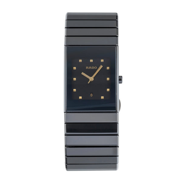 Rado Diastar Ceramica ceramic / titanium quartz women's watch R21348162  ,111.0348.3  [2506162]