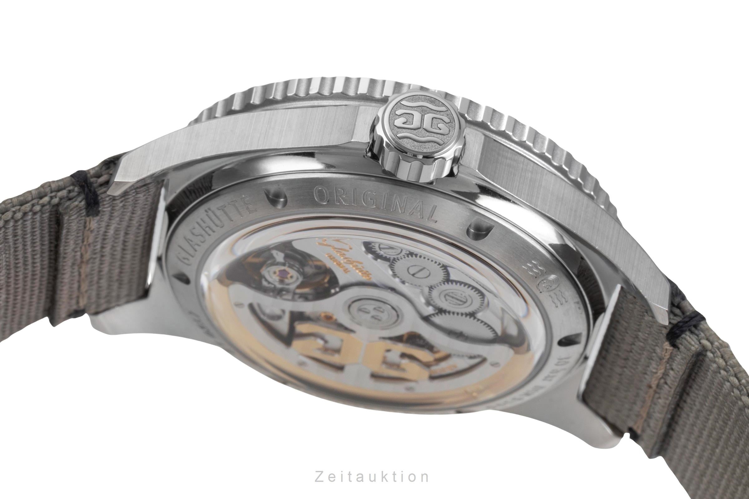 Glashütte SeaQ acier automatique montre pour hommes 1-36-13-02-81-34	 LP: 12700EUR  [2506164]