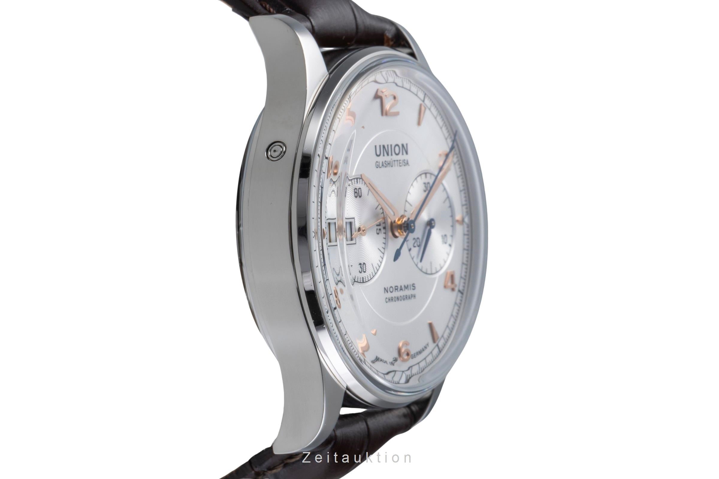 Union Glashütte Noramis chronographe acier automatique montre pour hommes D012.427.16.037.01	  [2506170]