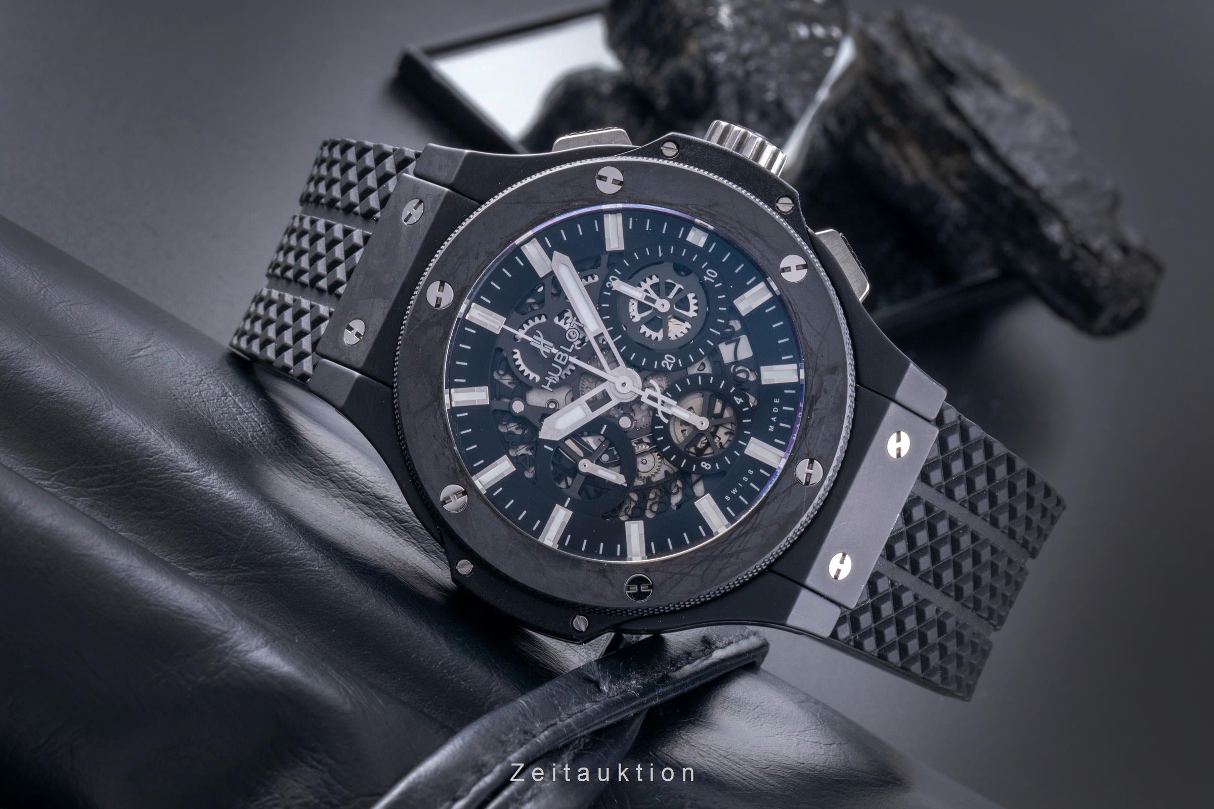 Hublot Big Bang chronograph ceramic / titanium automatic Kal. Hub