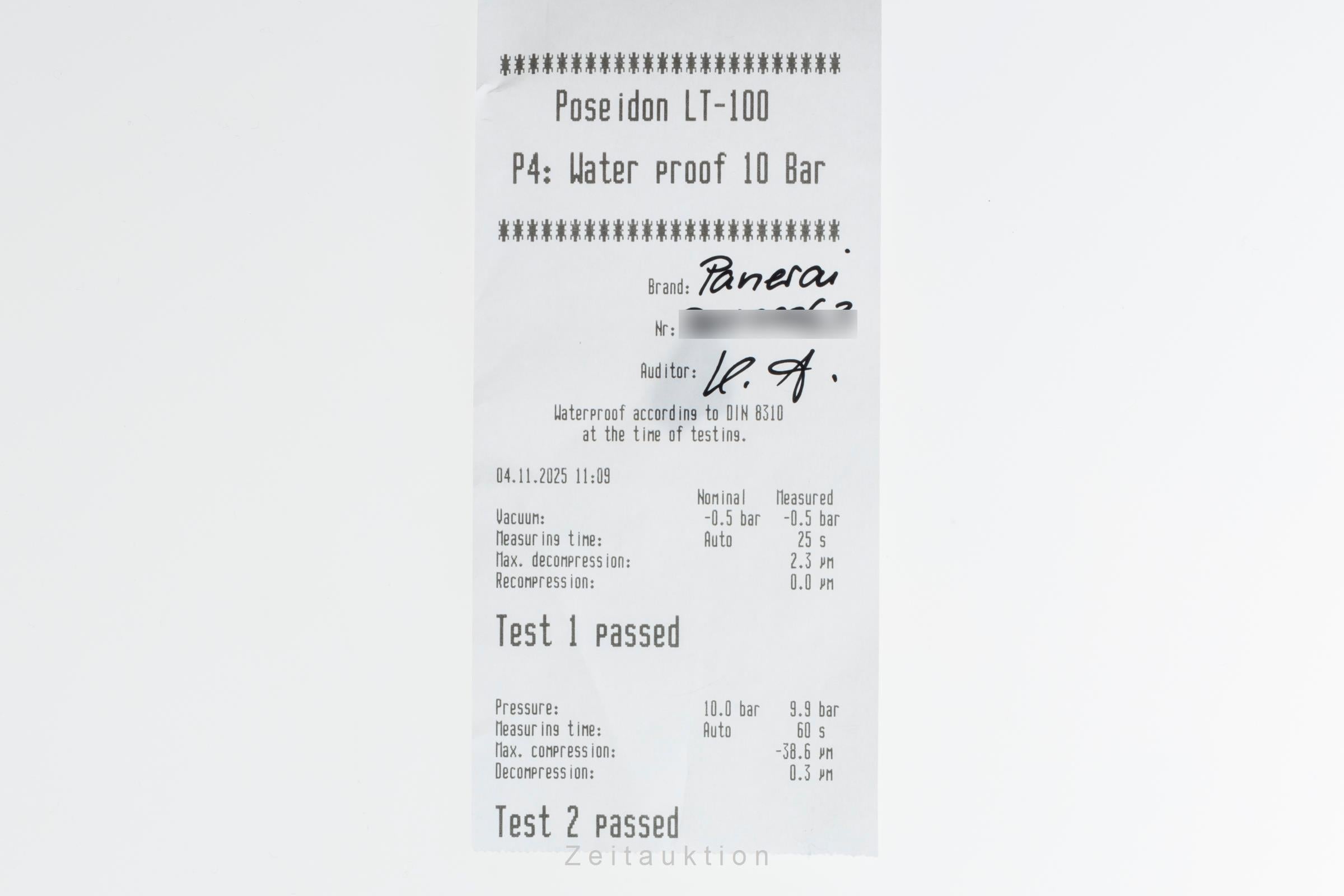 Panerai Luminor GMT acier automatique montre pour hommes PAM00063  [2506177]