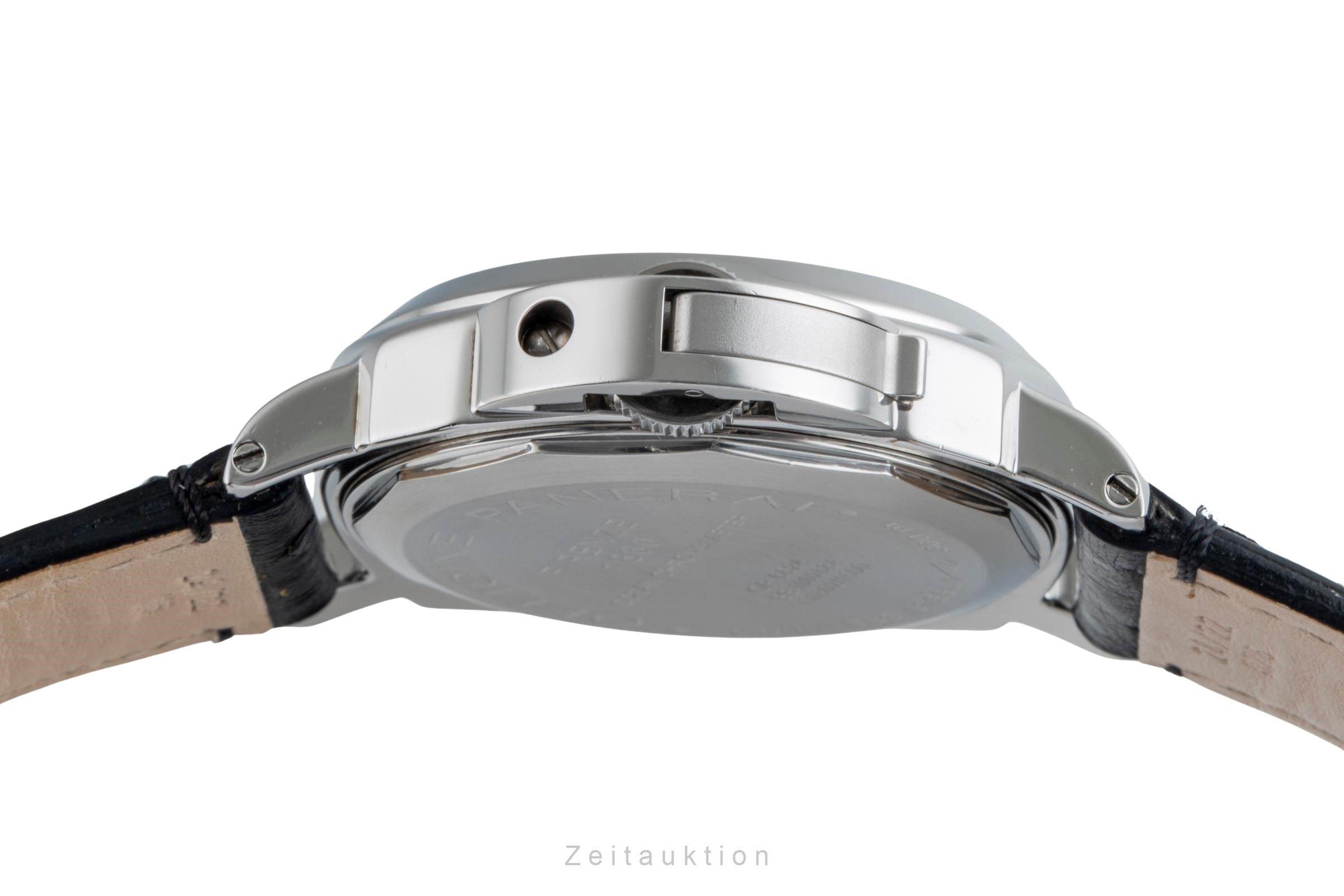 Panerai Luminor GMT acier automatique montre pour hommes PAM00063  [2506177]