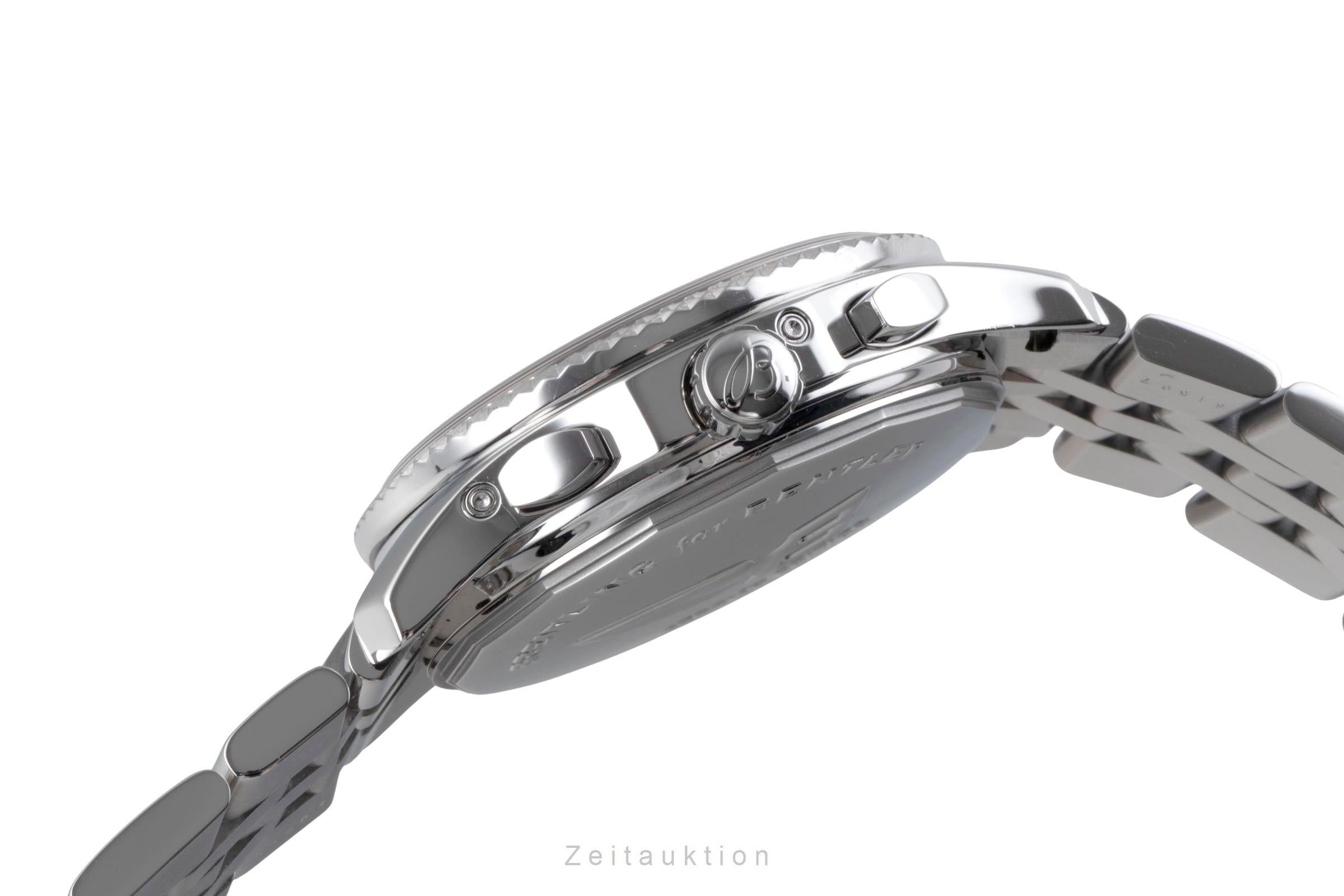 Breitling Bentley Mark VI chronograph steel / platinium automatic men's watch P1936212/B977	  [2506179]