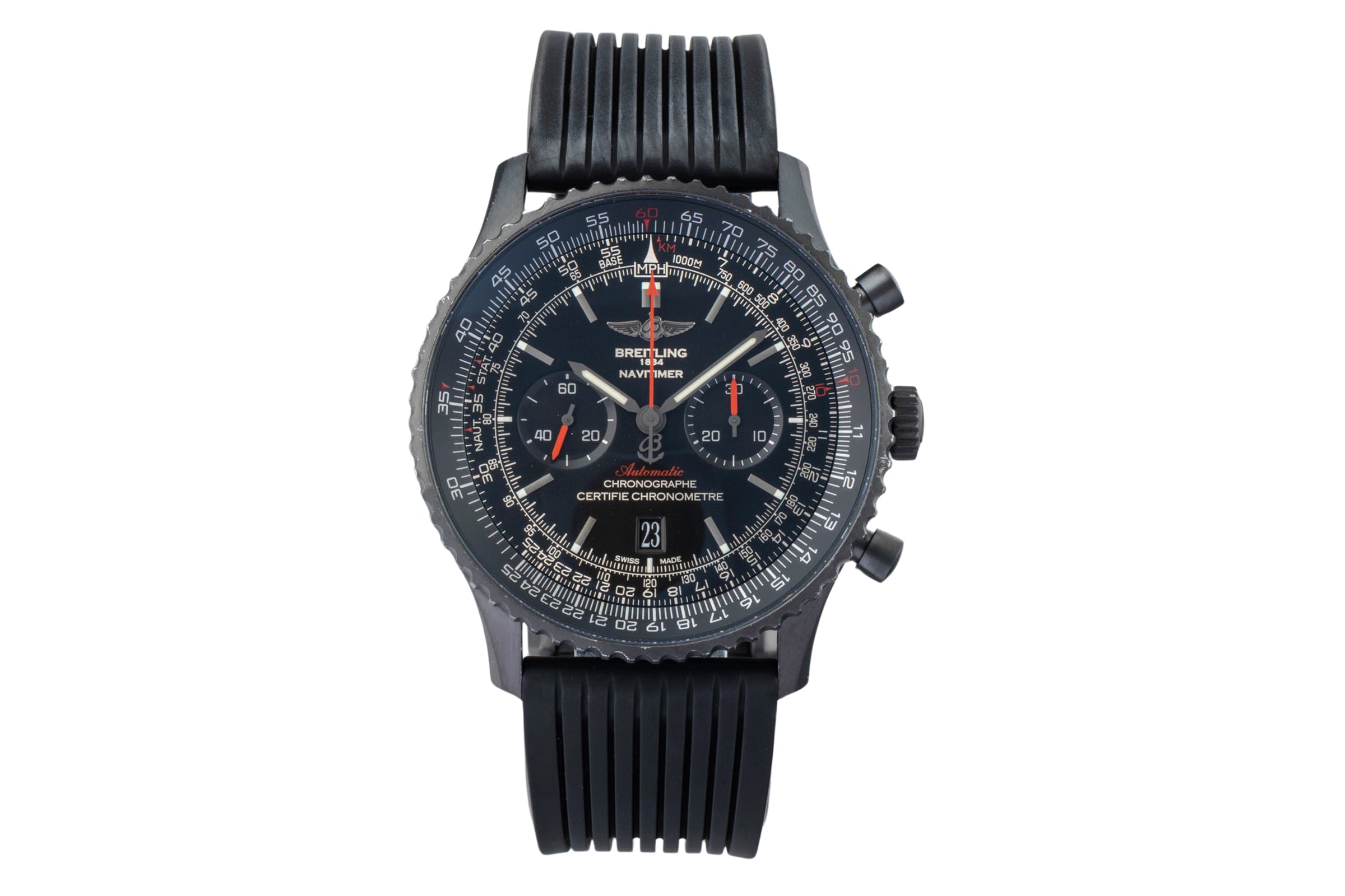 Breitling Navitimer 01 46 Blacksteel Automatik Ref. MB012822 B&P 2016 [2506181]