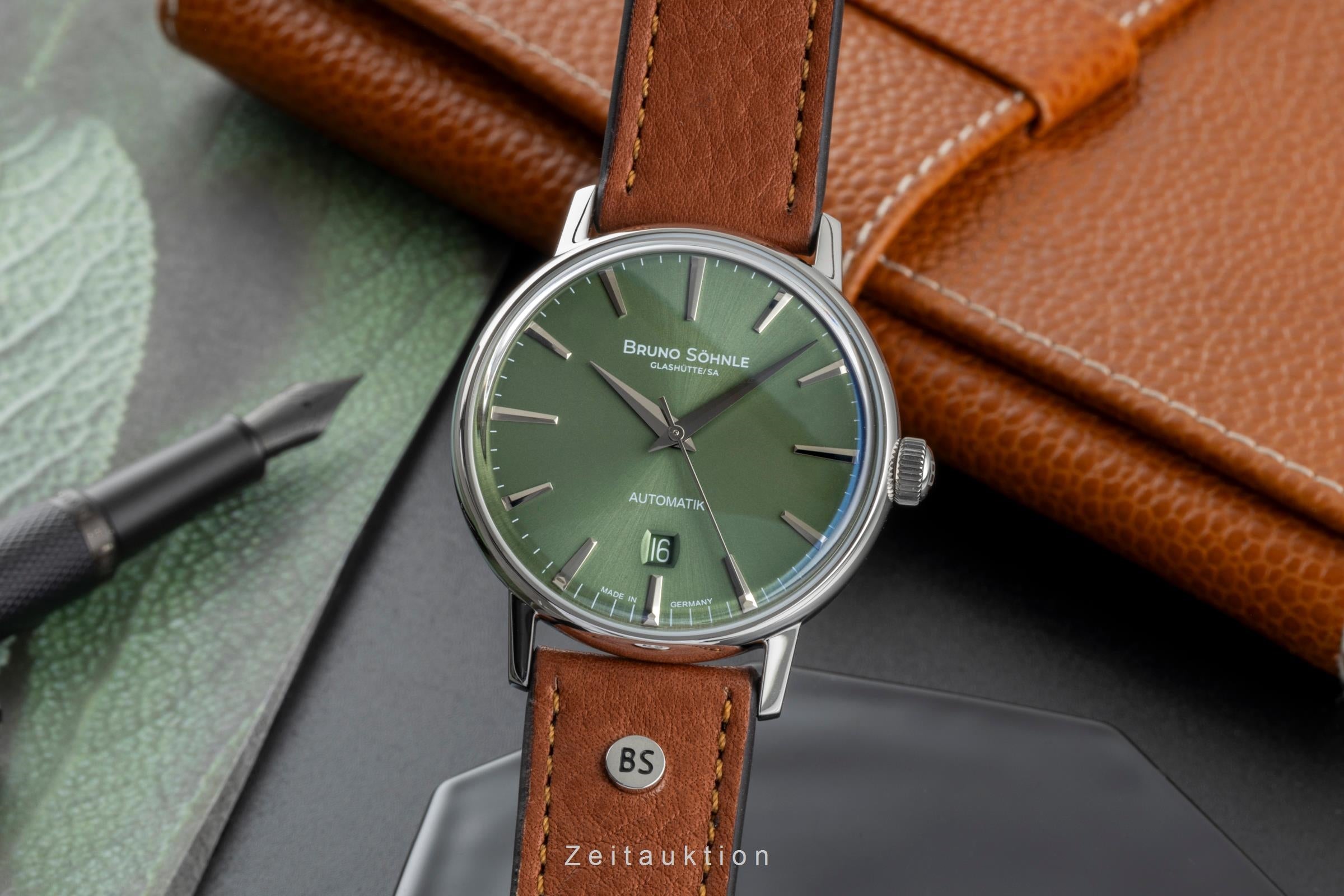 Bruno Söhnle Glashütte acier automatique montre pour hommes 17-12236-411  [2506182]