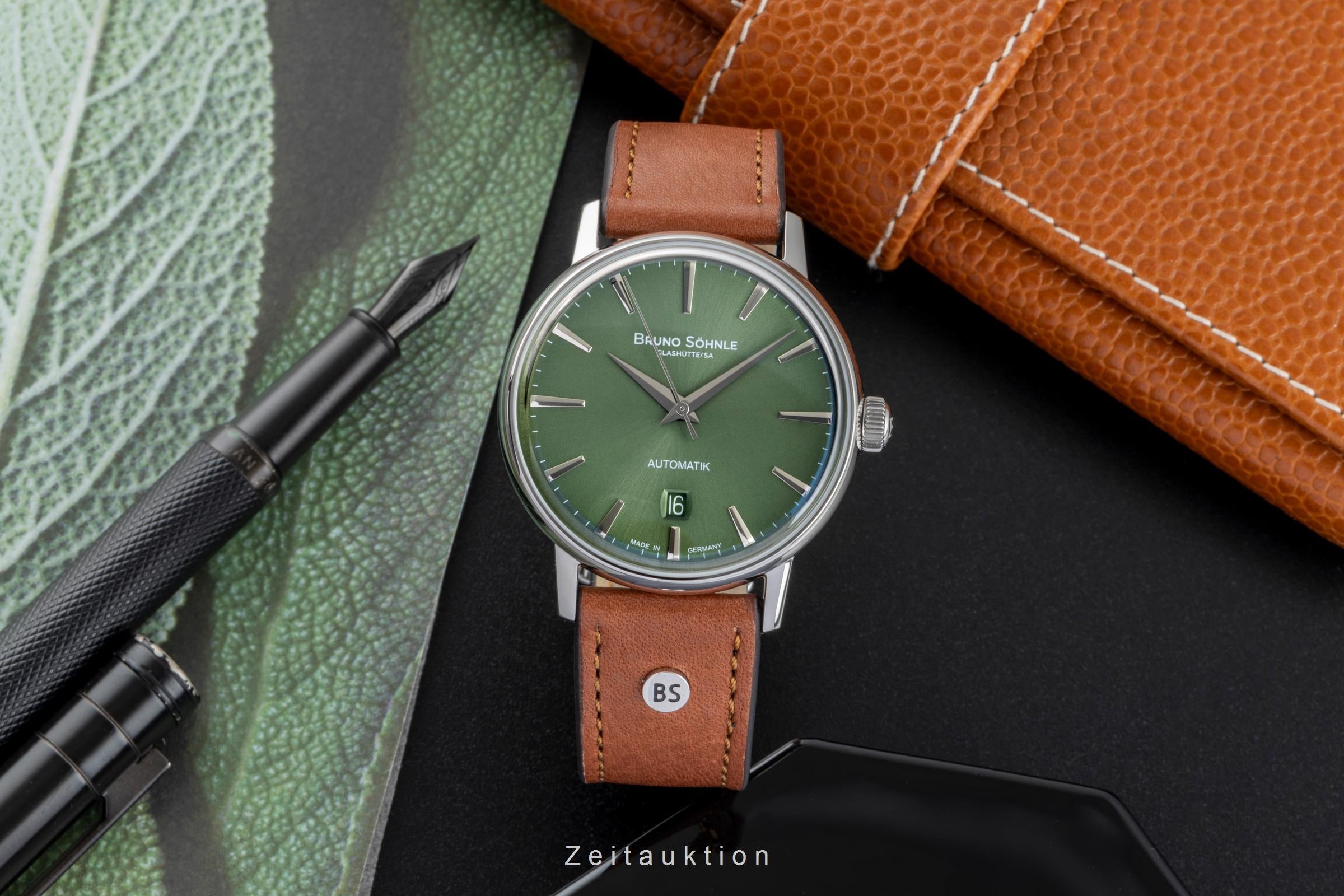 Bruno Söhnle Glashütte acero automático reloj para caballeros 17-12236-411  [2506182]