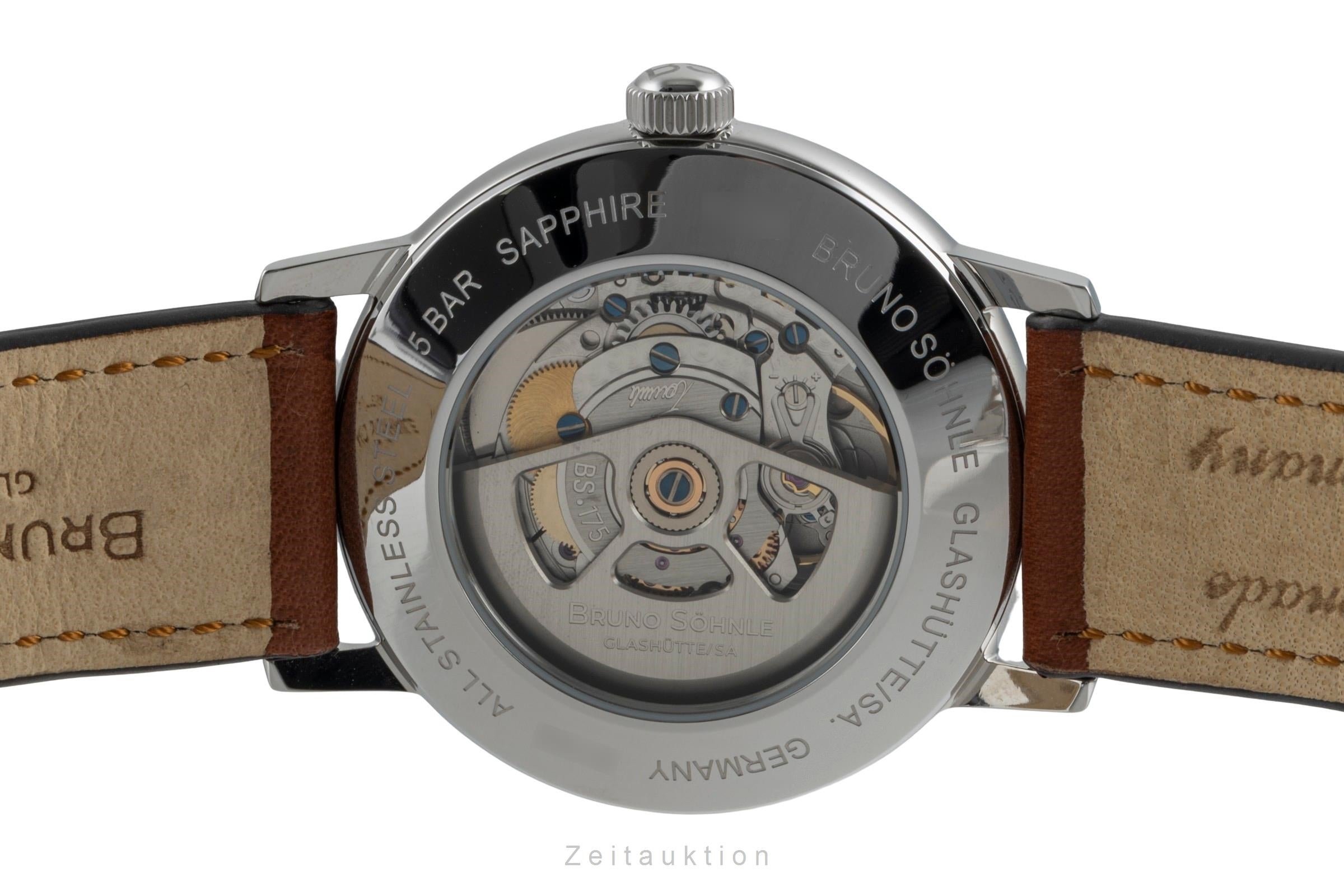 Bruno Söhnle Glashütte acero automático reloj para caballeros 17-12236-411  [2506182]