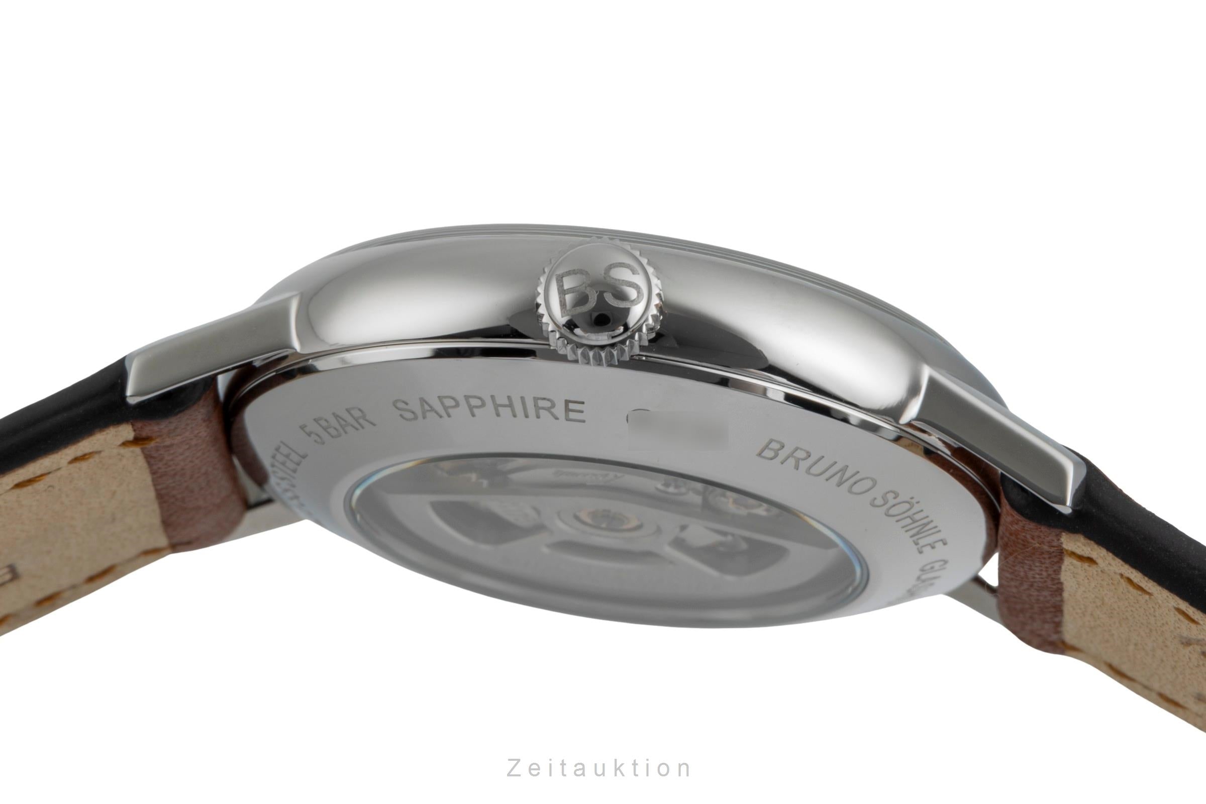 Bruno Söhnle Glashütte acero automático reloj para caballeros 17-12236-411  [2506182]