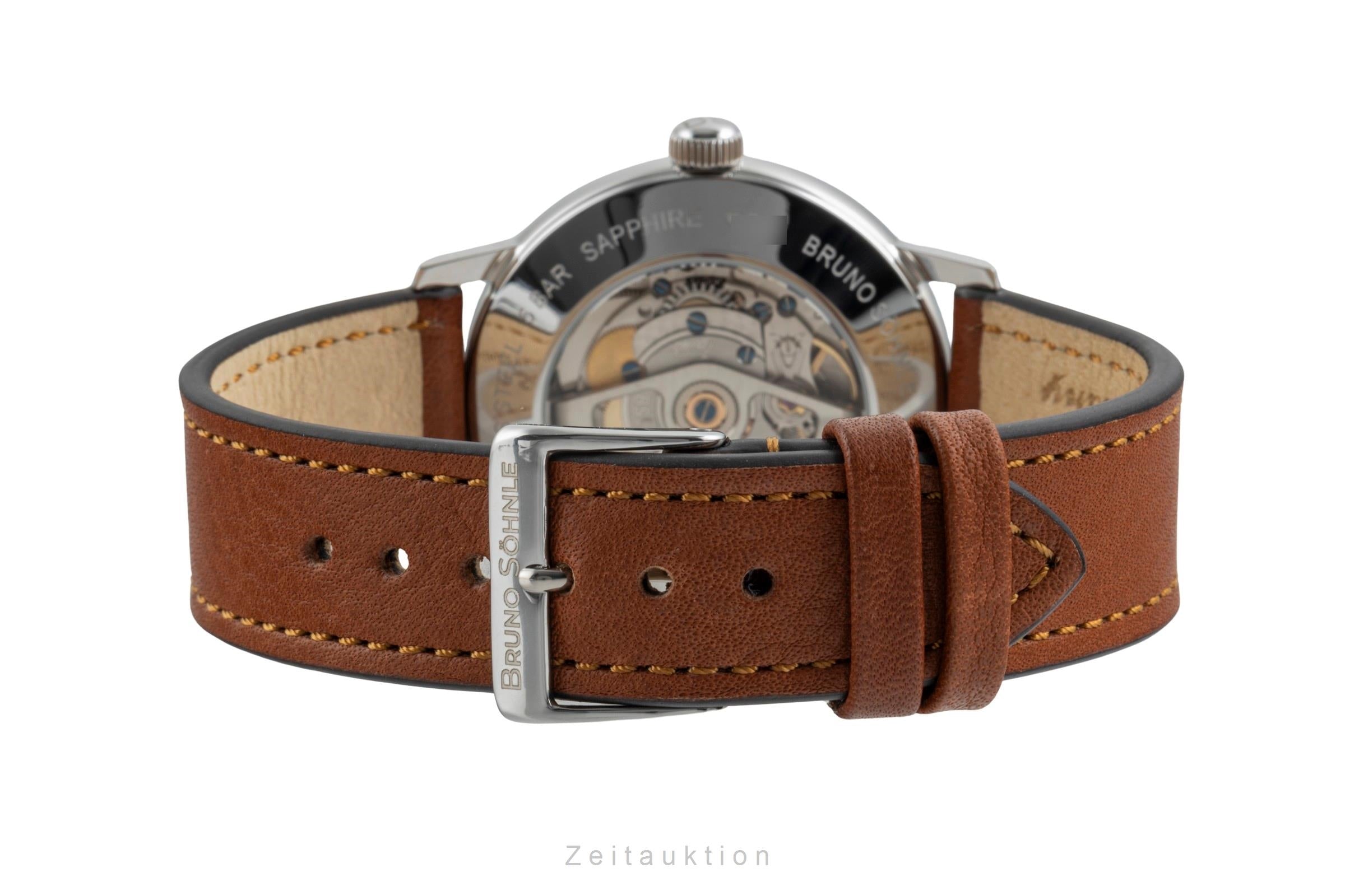 Bruno Söhnle Glashütte acero automático reloj para caballeros 17-12236-411  [2506182]