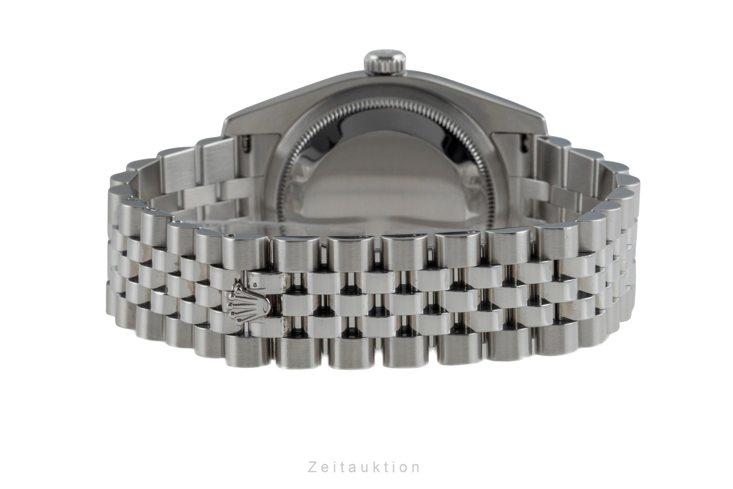 Rolex Datejust 36 Silver Dial Oyster Edelstahl Automatik Herren Ref. 116200  [2506185]