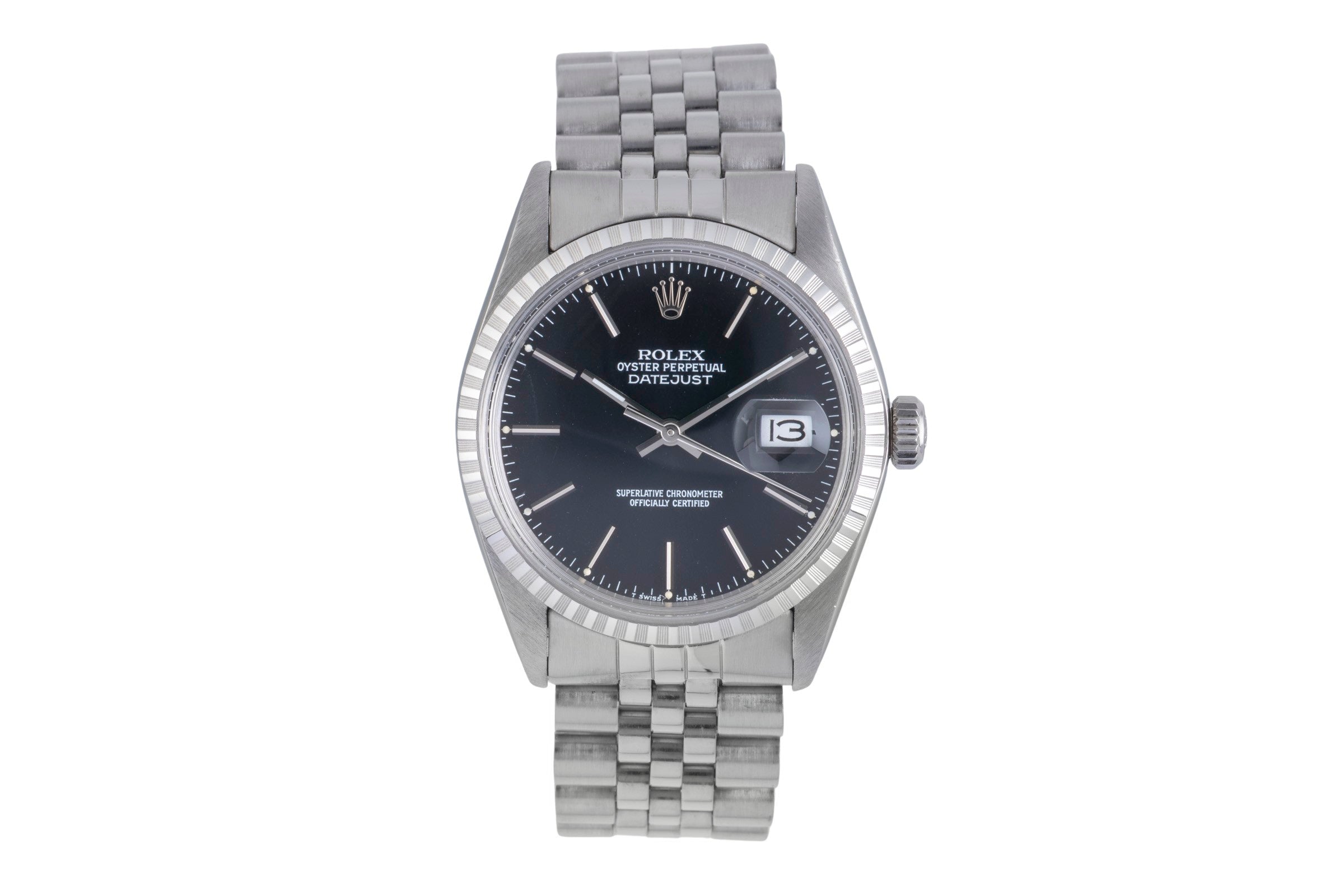 Rolex Datejust steel automatic men's watch 16030 Vintage  [2506187]