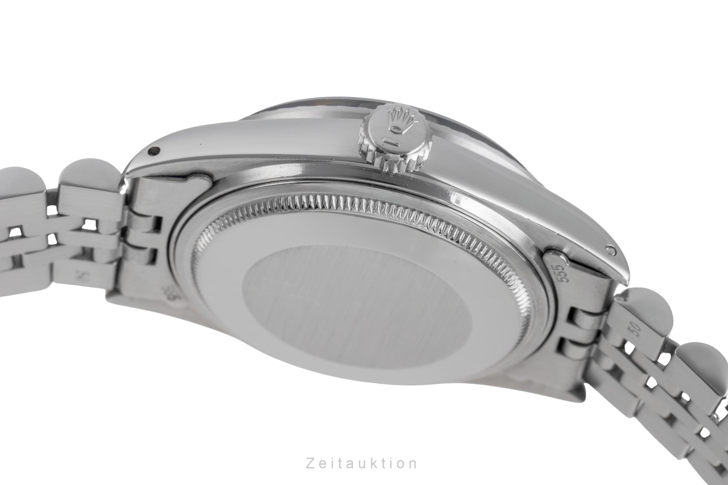 Rolex Datejust 36 Black Dial Edelstahl Automatik Herrenuhr Ref. 16030 Vintage [2506187]