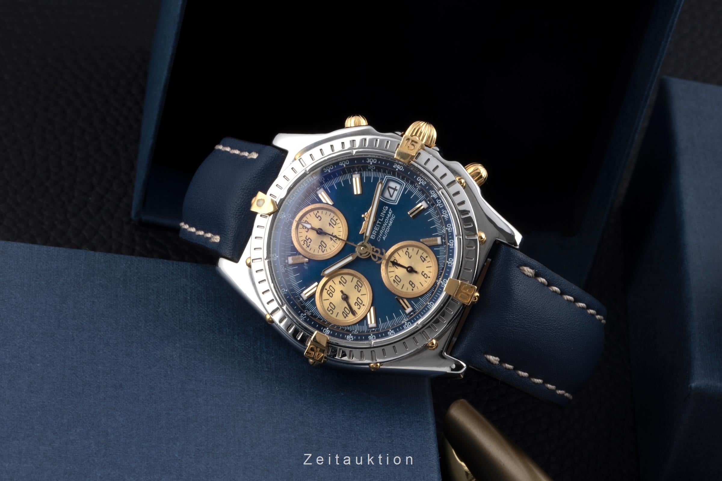 Breitling Chronomat cronografo acciaio / dorato automatismo orologio da uomo B13050.1  [2506189]