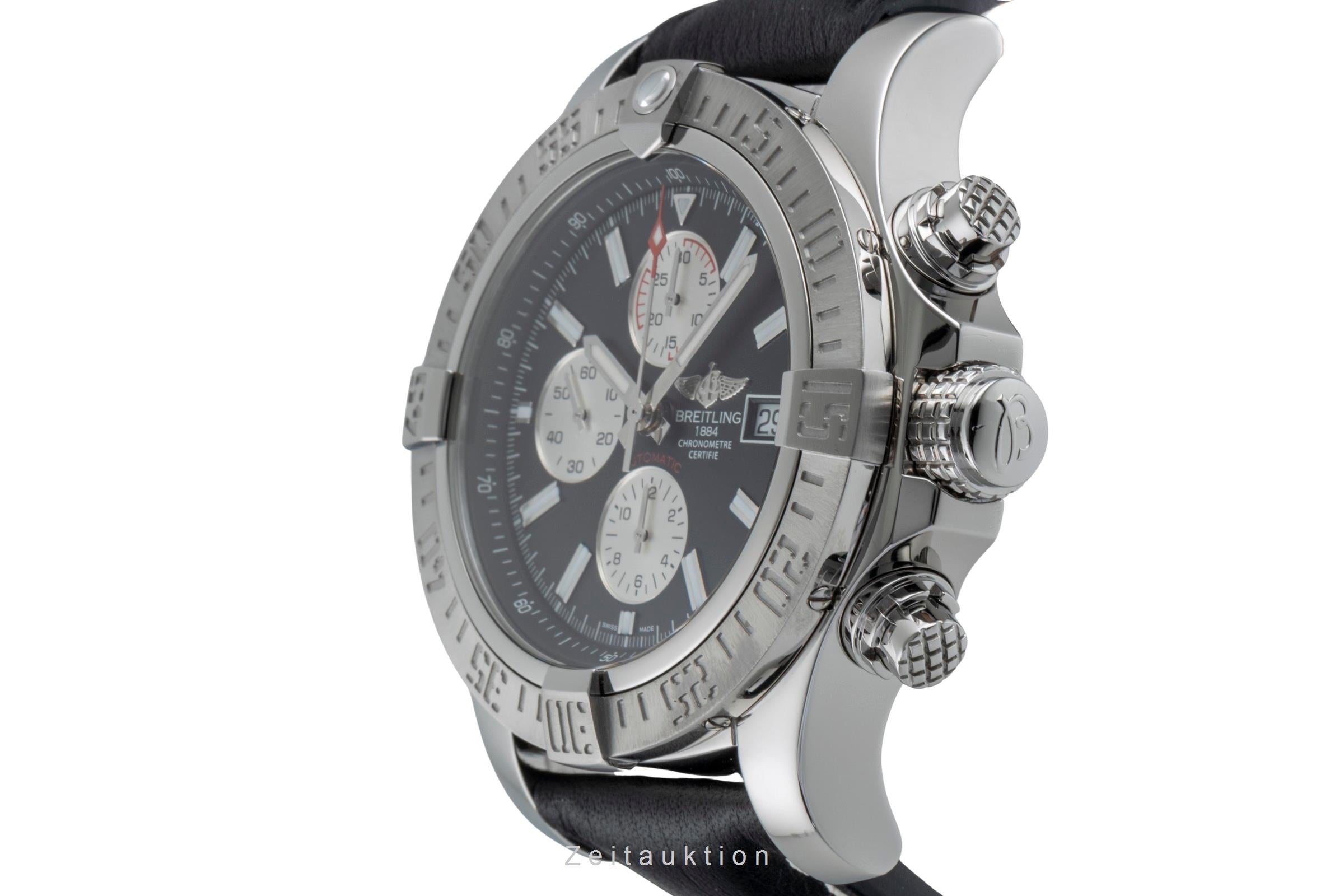 Breitling Super Avenger II cronógrafo acero automático reloj para caballeros A13371  [2506190]
