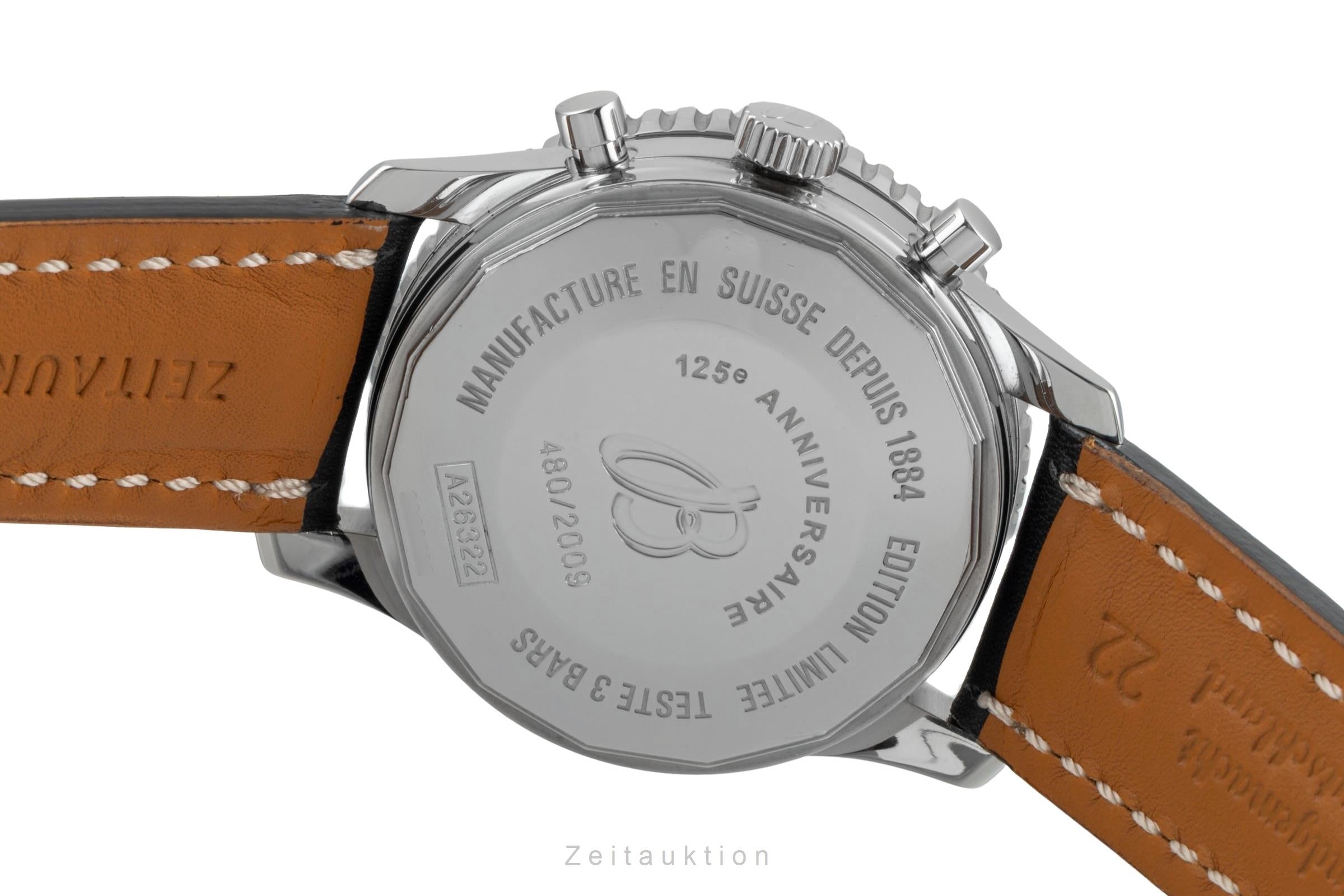 Breitling Navitimer chronograph steel automatic men's watch A26322 Limited  [2506192]