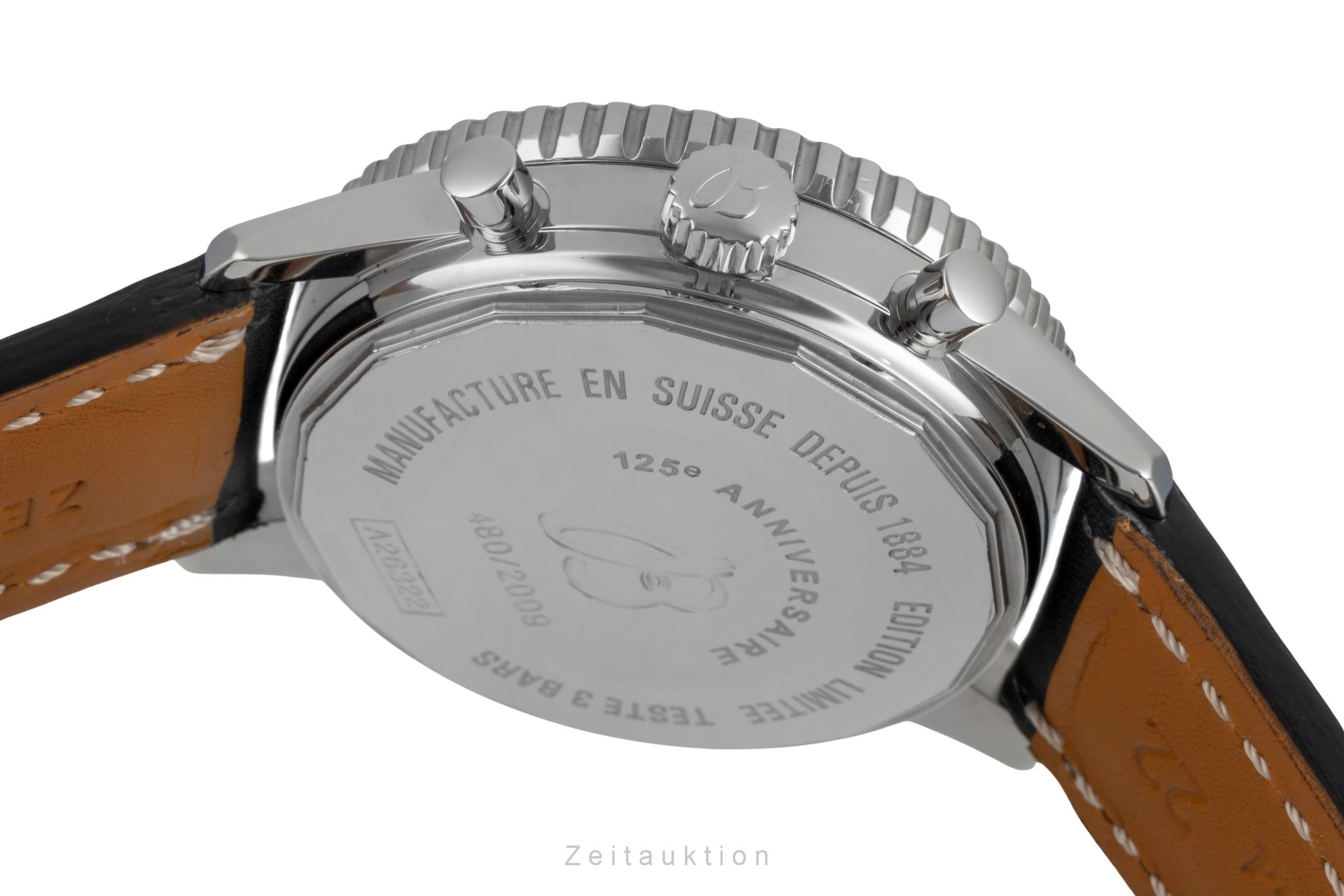 Breitling Navitimer chronograph steel automatic men's watch A26322 Limited  [2506192]