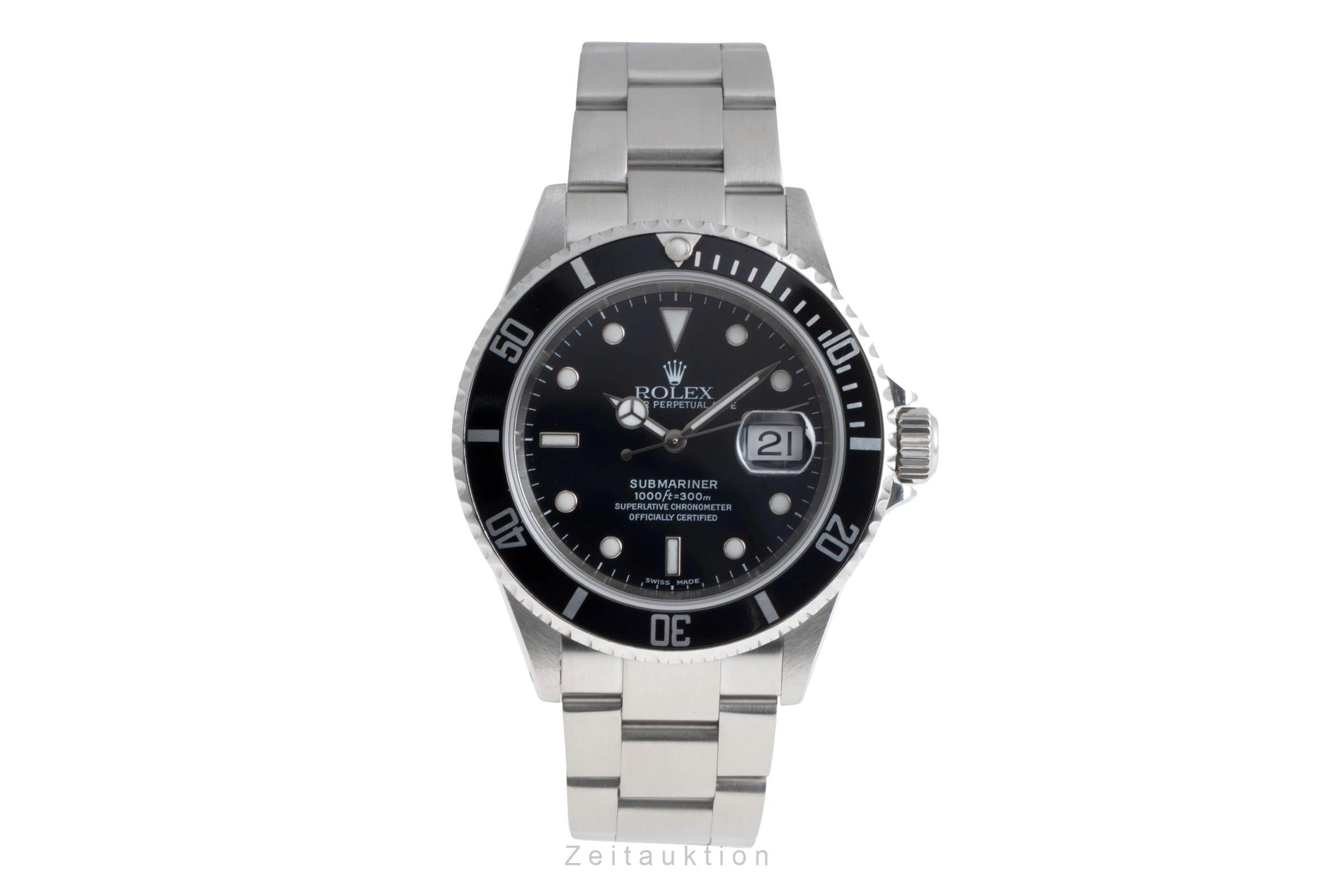 Rolex Submariner steel automatic men's watch 16610  [2506197]