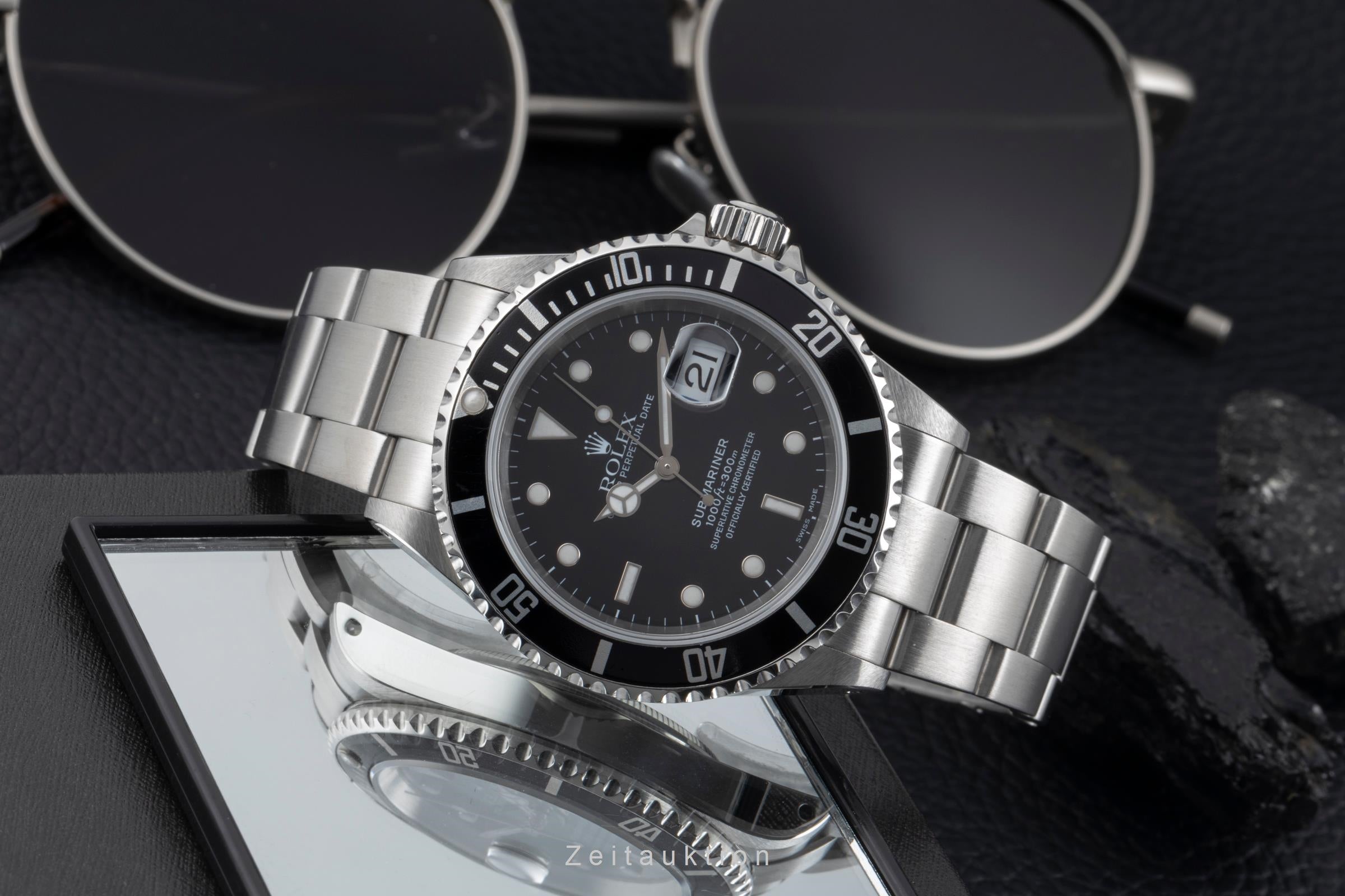 Rolex Submariner steel automatic men's watch 16610  [2506197]