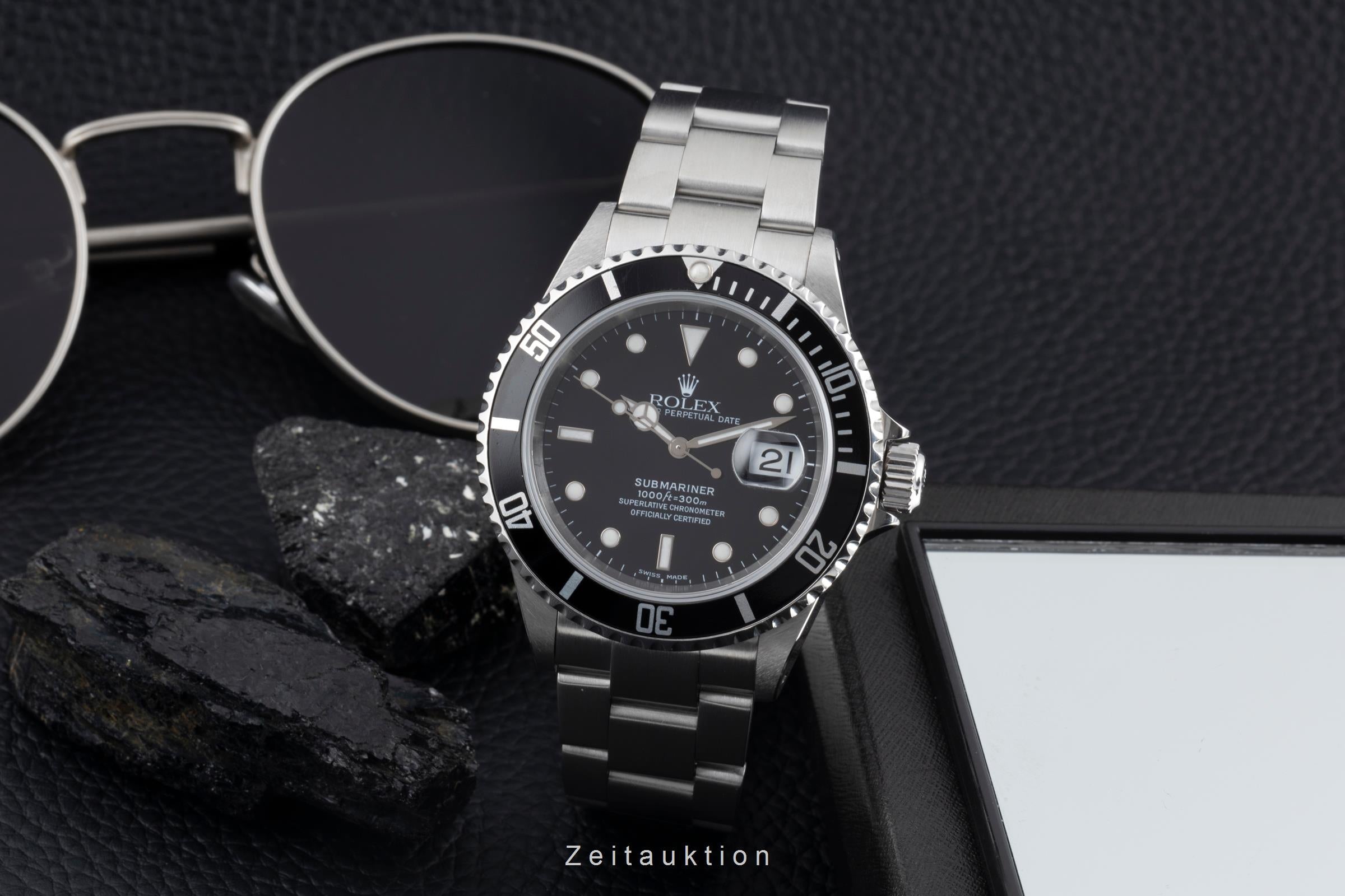 Rolex Submariner steel automatic men's watch 16610  [2506197]