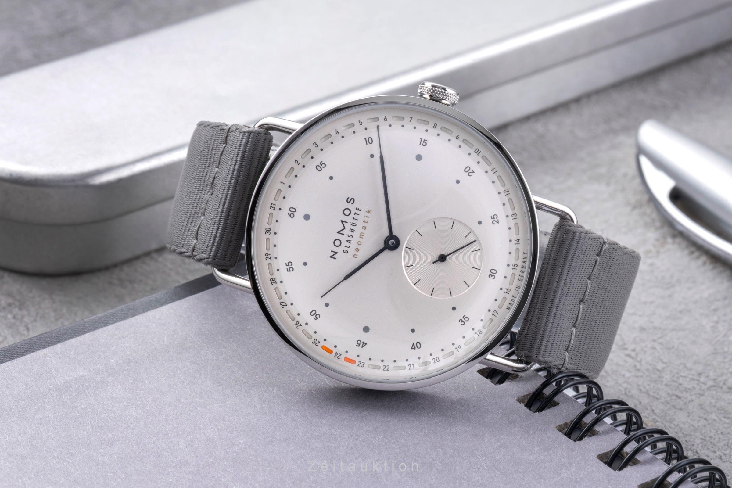 Nomos Metro steel automatic men's watch 1165  [2506198]