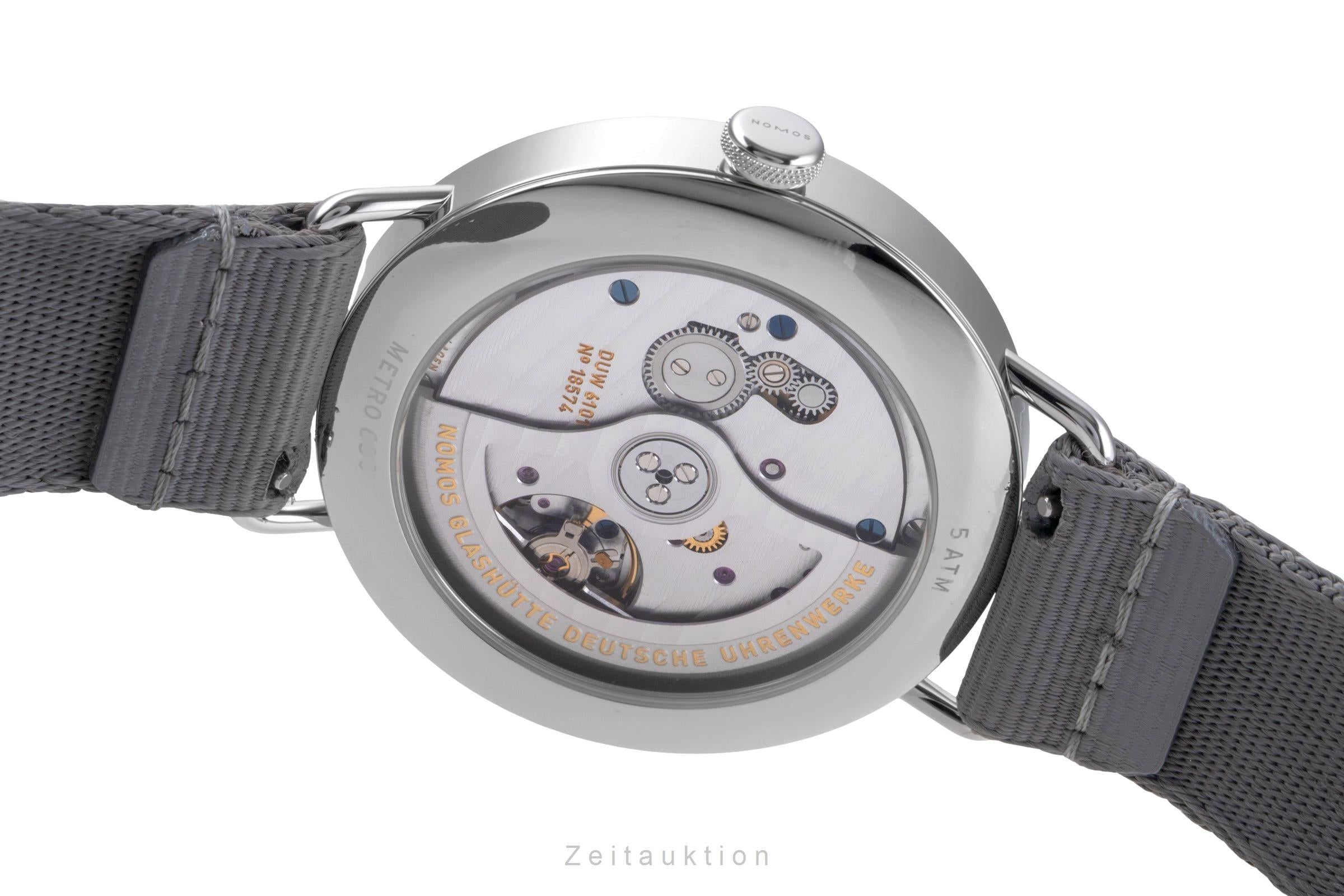 Nomos Metro steel automatic men's watch 1165  [2506198]